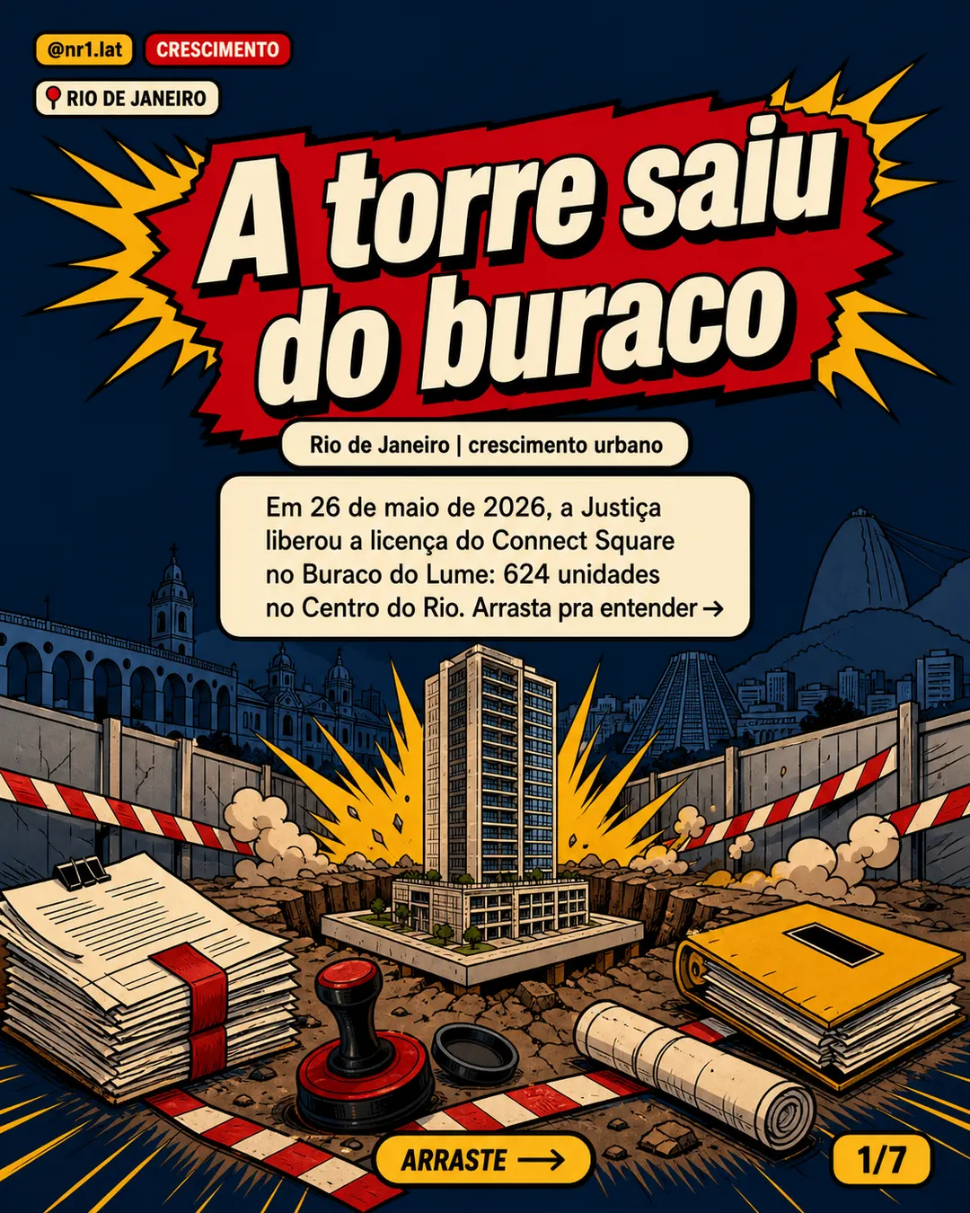 Justiça libera torre de 624 imóveis no Centro do Rio — imagem 1 de 7