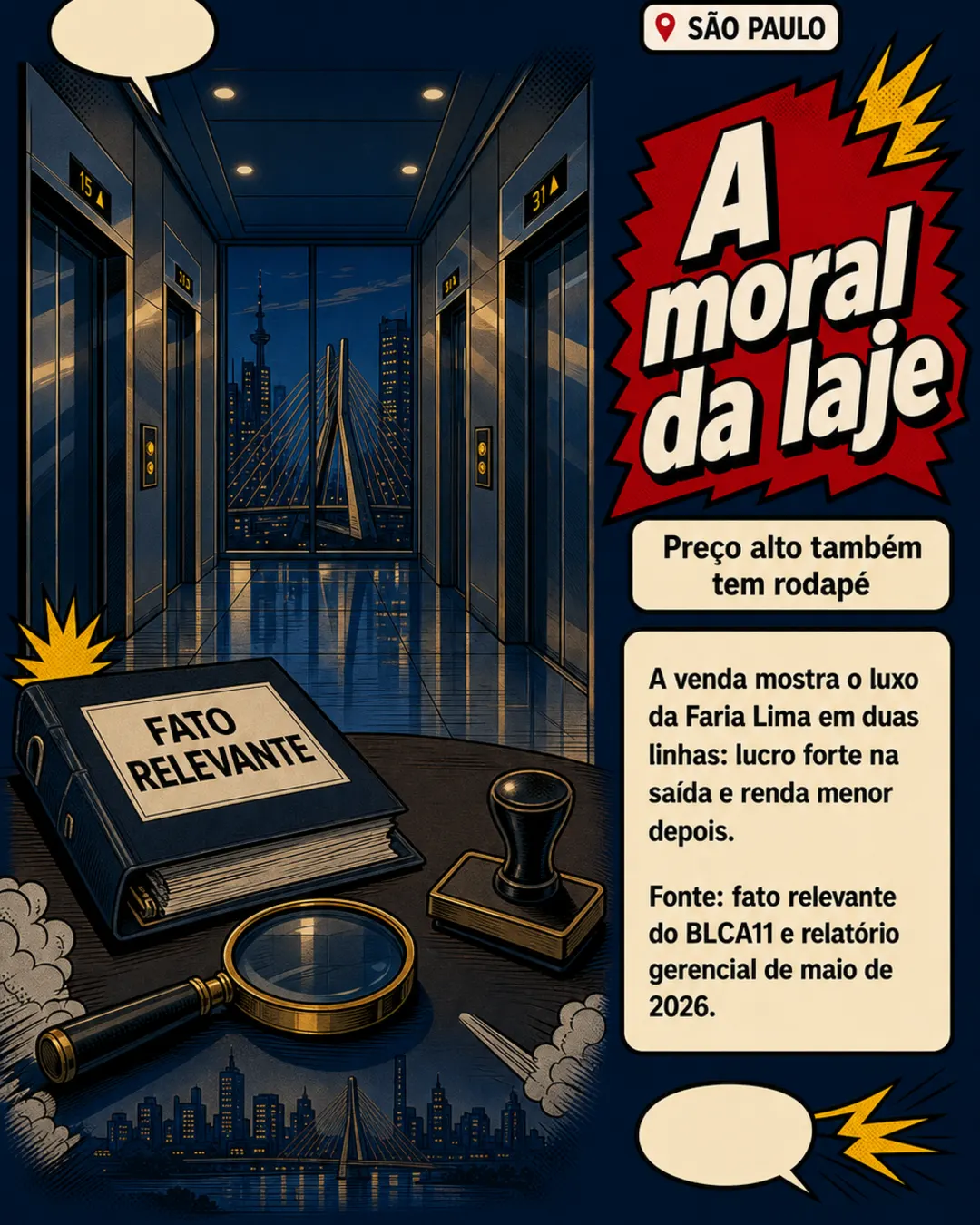 Laje na Faria Lima é revendida por R$ 65 mil/m² em São Paulo — imagem 6 de 7