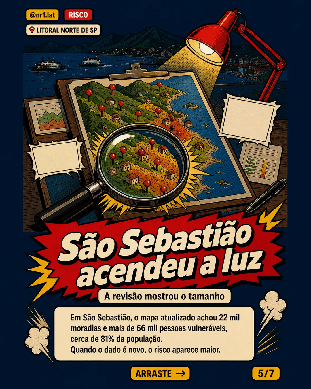 Litoral Norte de SP tem 28 mil moradias em áreas de risco — imagem 5 de 7