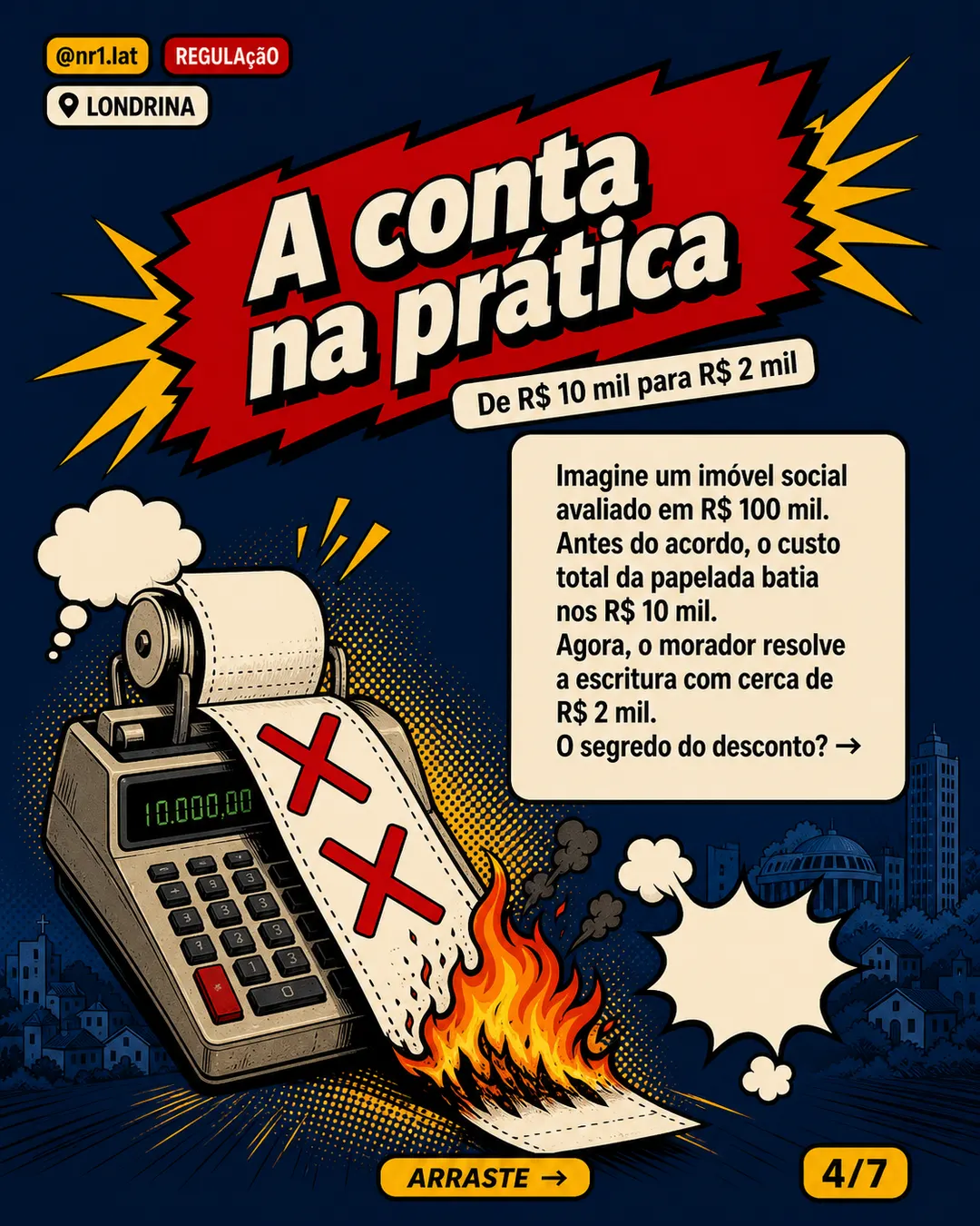 Londrina corta ITBI em 75% e barateia registro de imóveis sociais — imagem 4 de 7