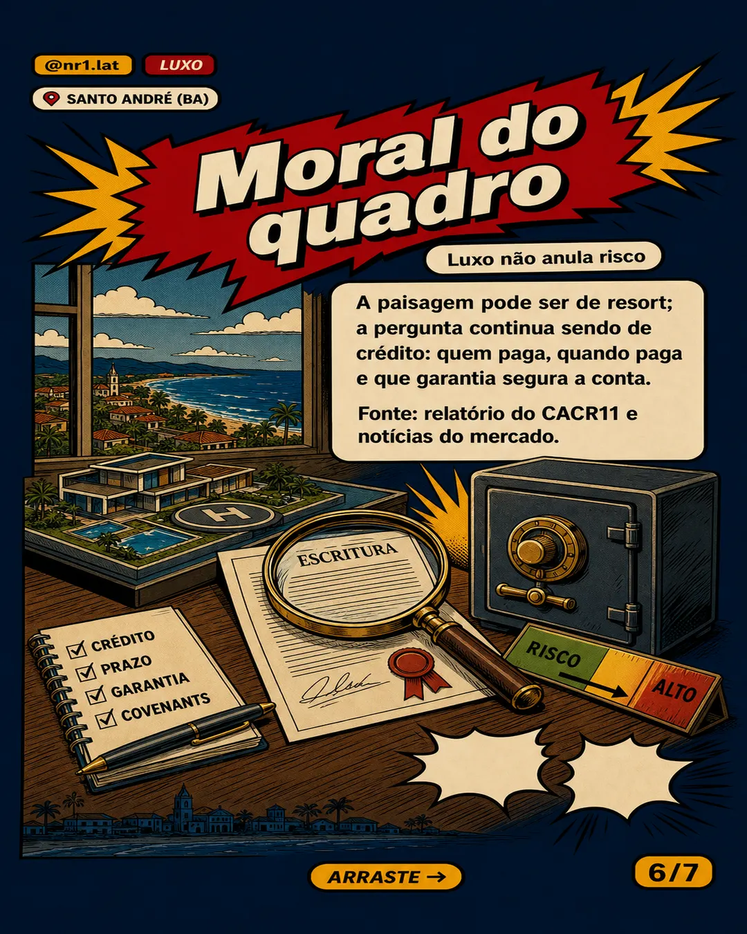 Luxo em Santo André (BA) expõe risco em FII que caiu 62% — imagem 6 de 7