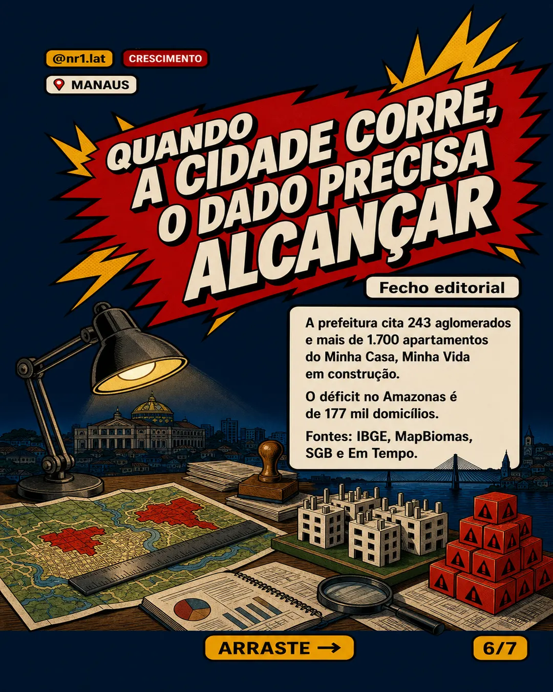 Manaus cresce e põe 112 mil pessoas em áreas de risco — imagem 6 de 7