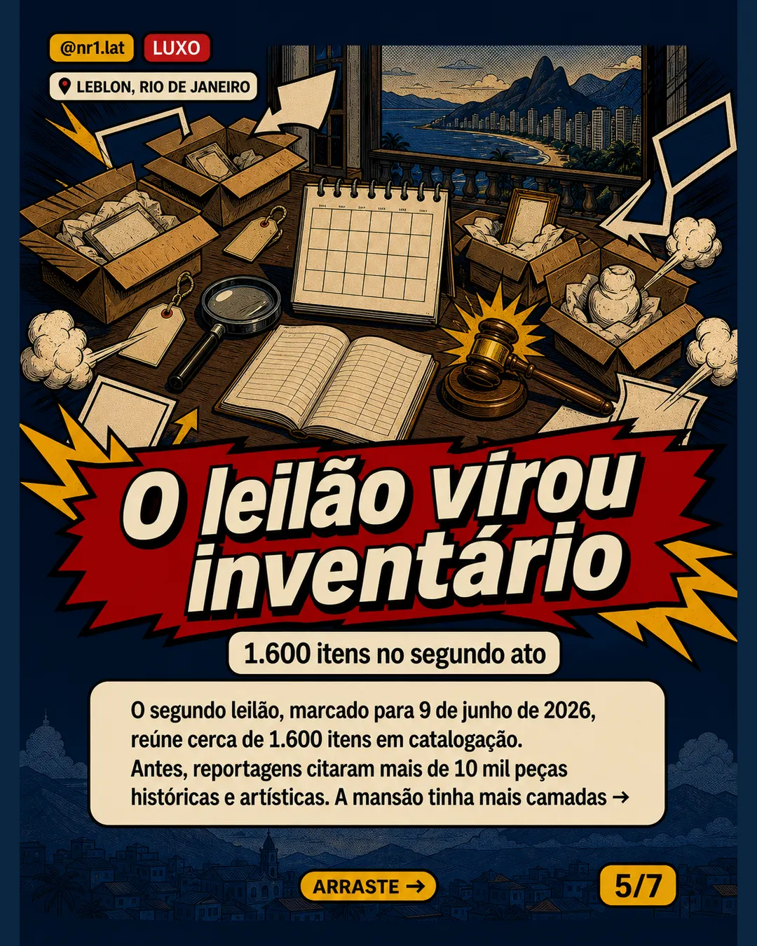 Mansão de R$ 220 mi vira condomínio no Leblon — imagem 5 de 7
