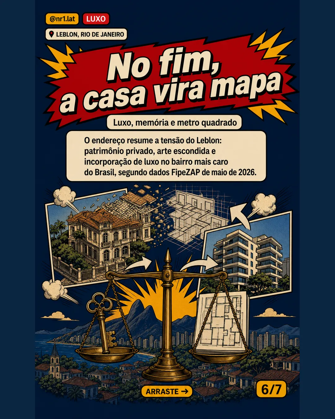Mansão de R$ 220 mi vira condomínio no Leblon — imagem 6 de 7