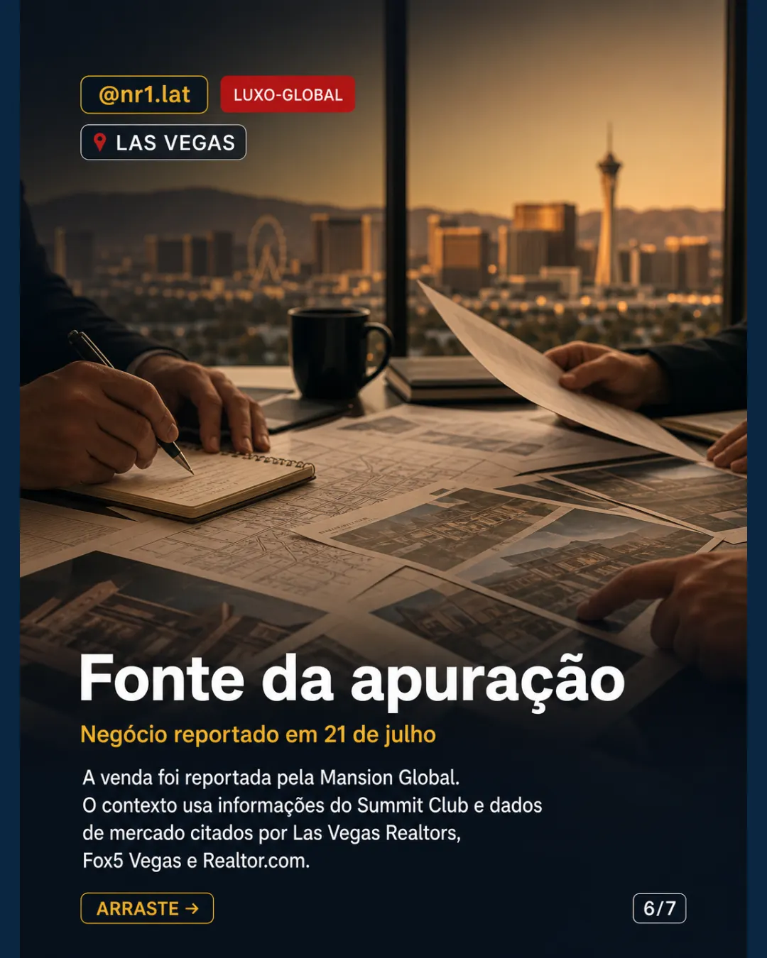 Mansão de US$ 25 mi lidera vendas de imóveis em Las Vegas — imagem 6 de 7