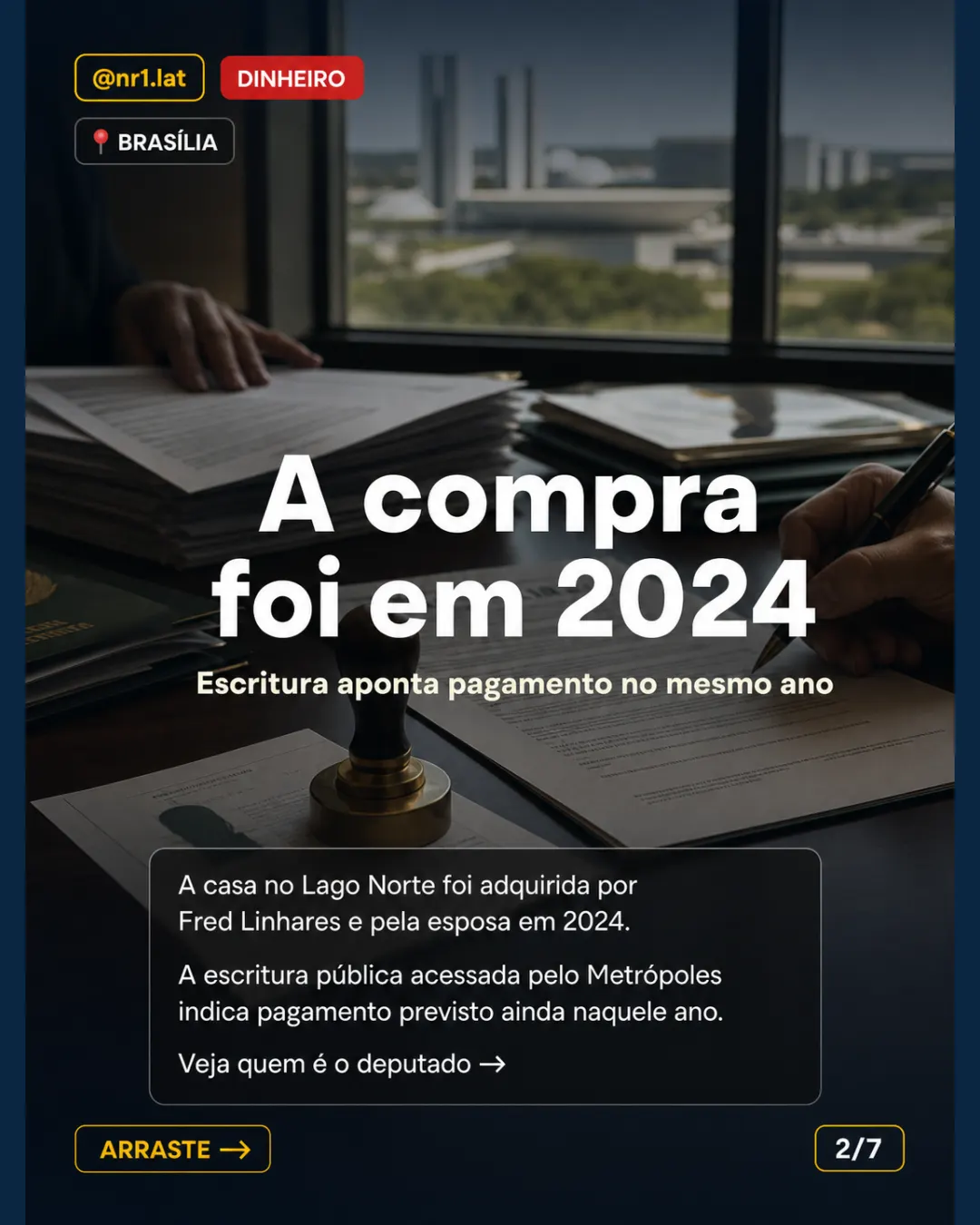 Mansão de R$ 4,7 mi em Brasília expõe bens de deputado — imagem 2 de 7
