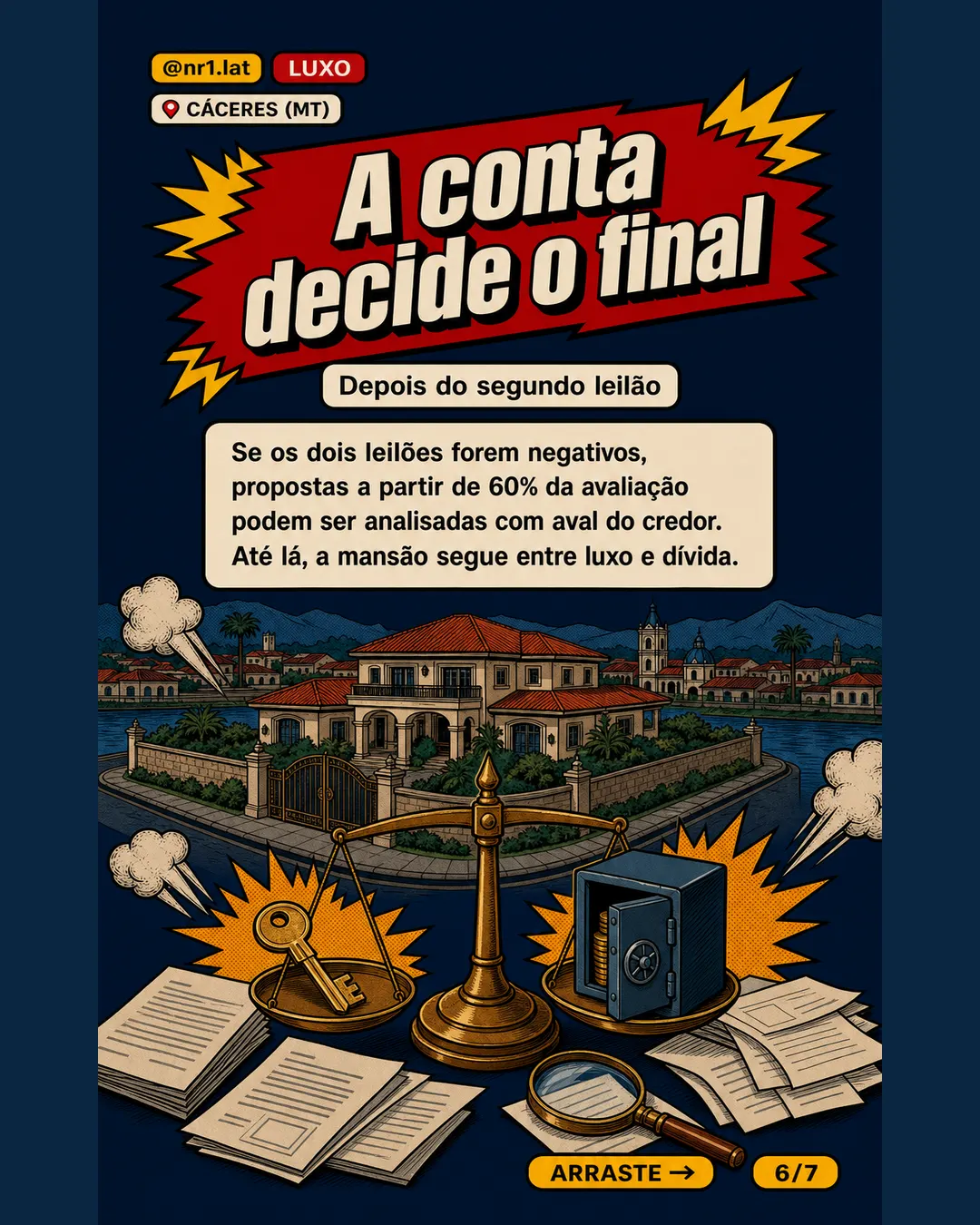 Mansão em Cáceres (MT) vai a leilão por dívida rural — imagem 6 de 7