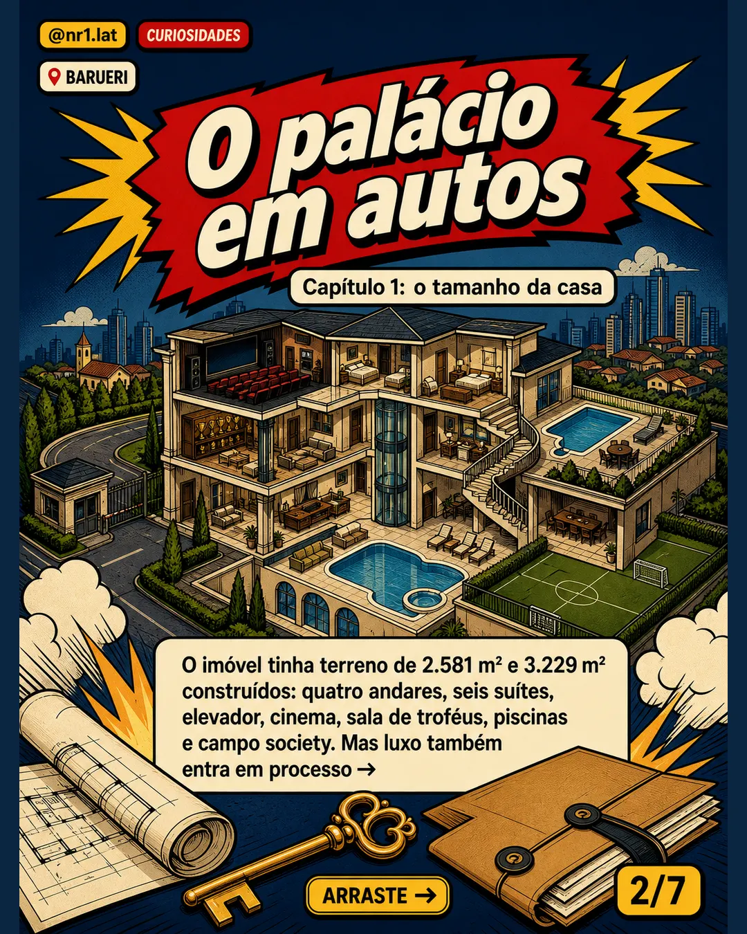 Mansão de Cafu em Barueri põe leilão sob suspeita — imagem 2 de 7