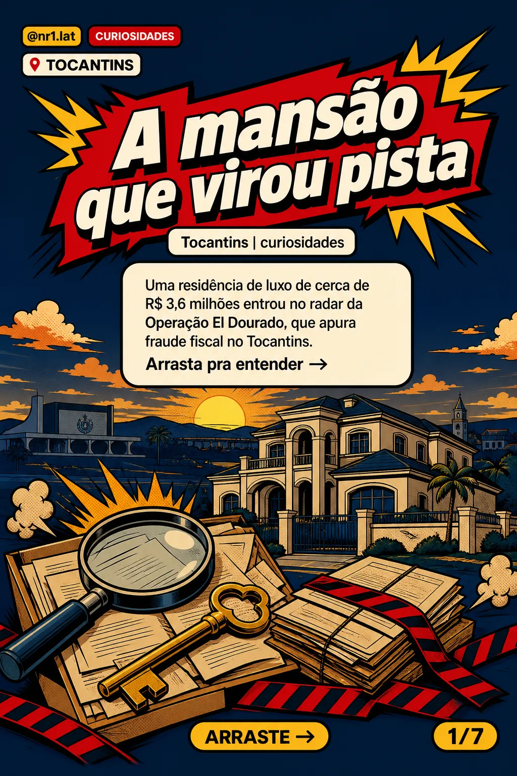 Mansão de R$ 3,6 mi expõe fraude fiscal no Tocantins — imagem 1 de 7