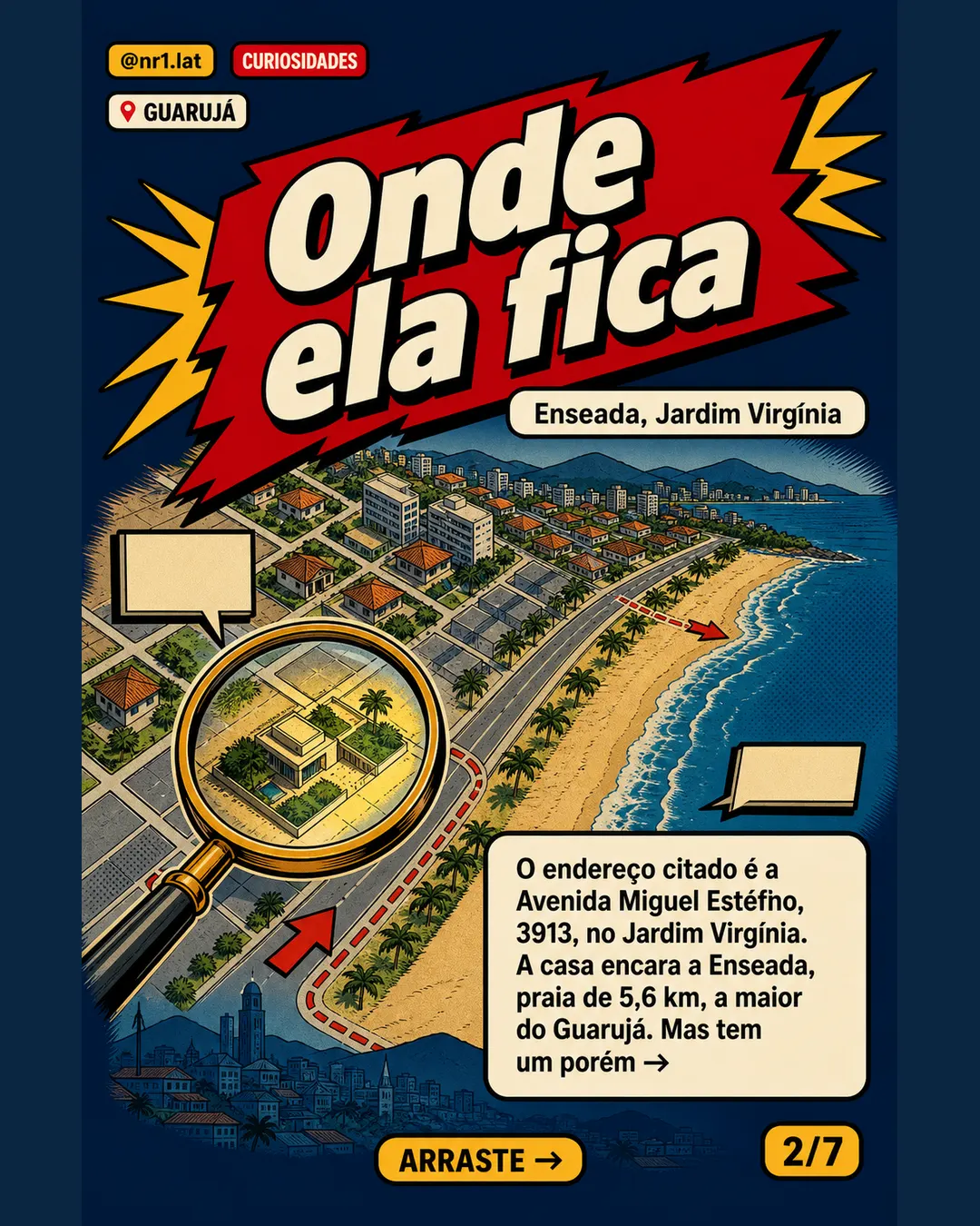 Mansão de Silvio Santos no Guarujá é avaliada em mais de R$ 15 mi — imagem 2 de 7