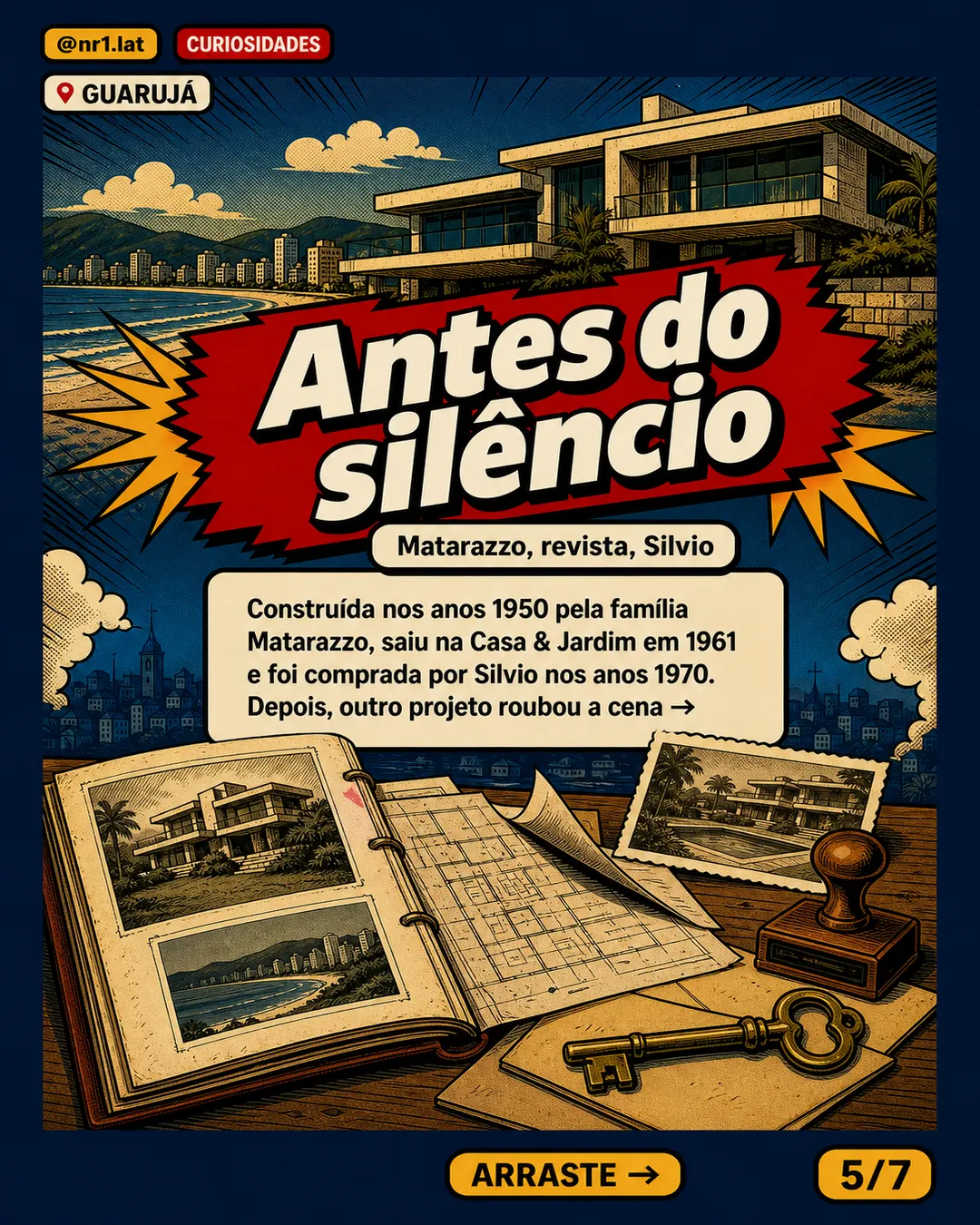 Mansão de Silvio Santos no Guarujá é avaliada em mais de R$ 15 mi — imagem 5 de 7
