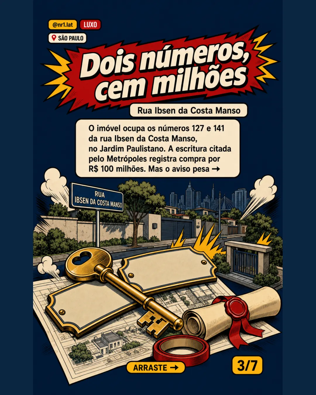 Justiça em São Paulo põe protesto em mansão de R$ 100 mi — imagem 3 de 7