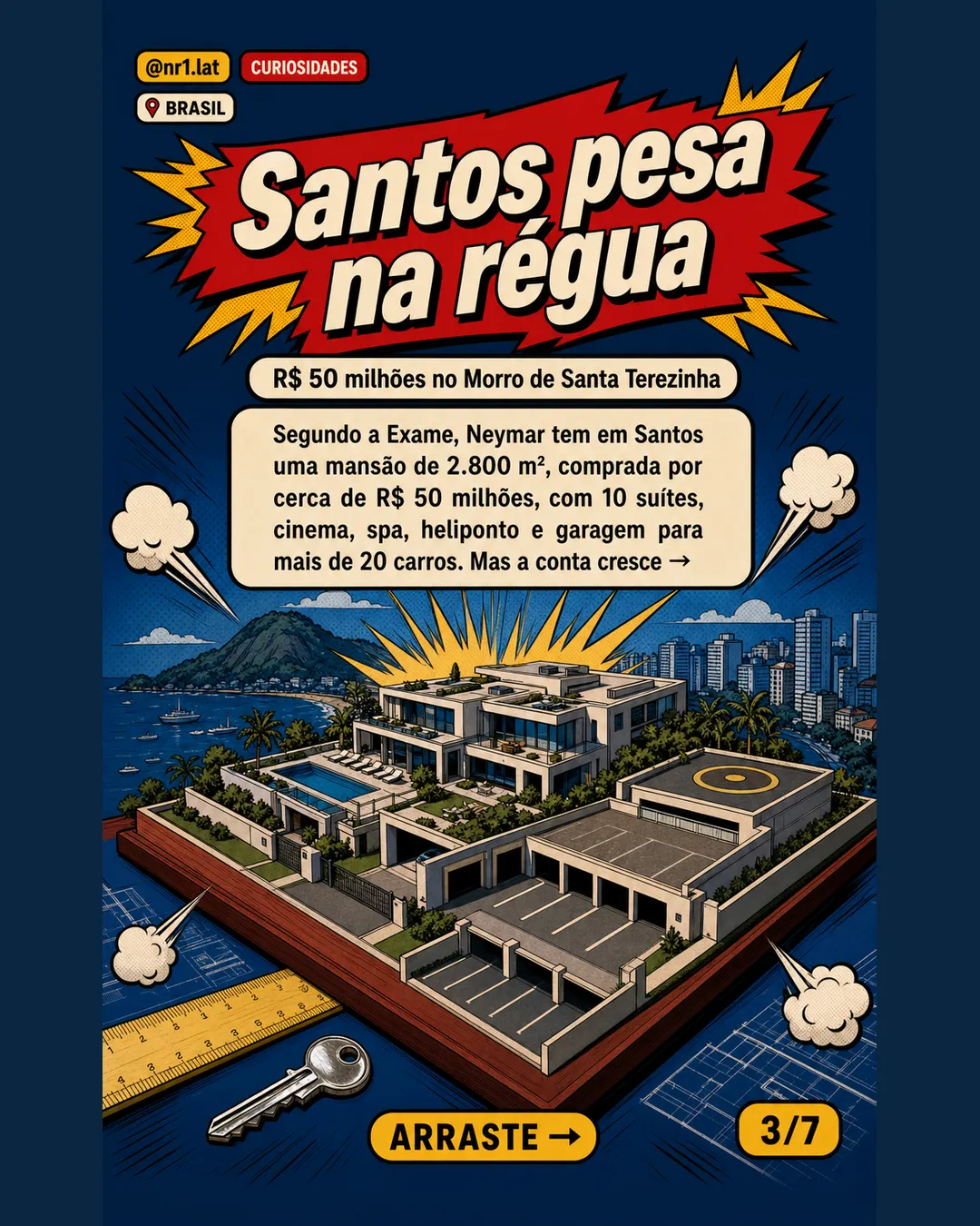 Mansões de convocados expõem imóveis de até 10 mil m² no Brasil — imagem 3 de 7