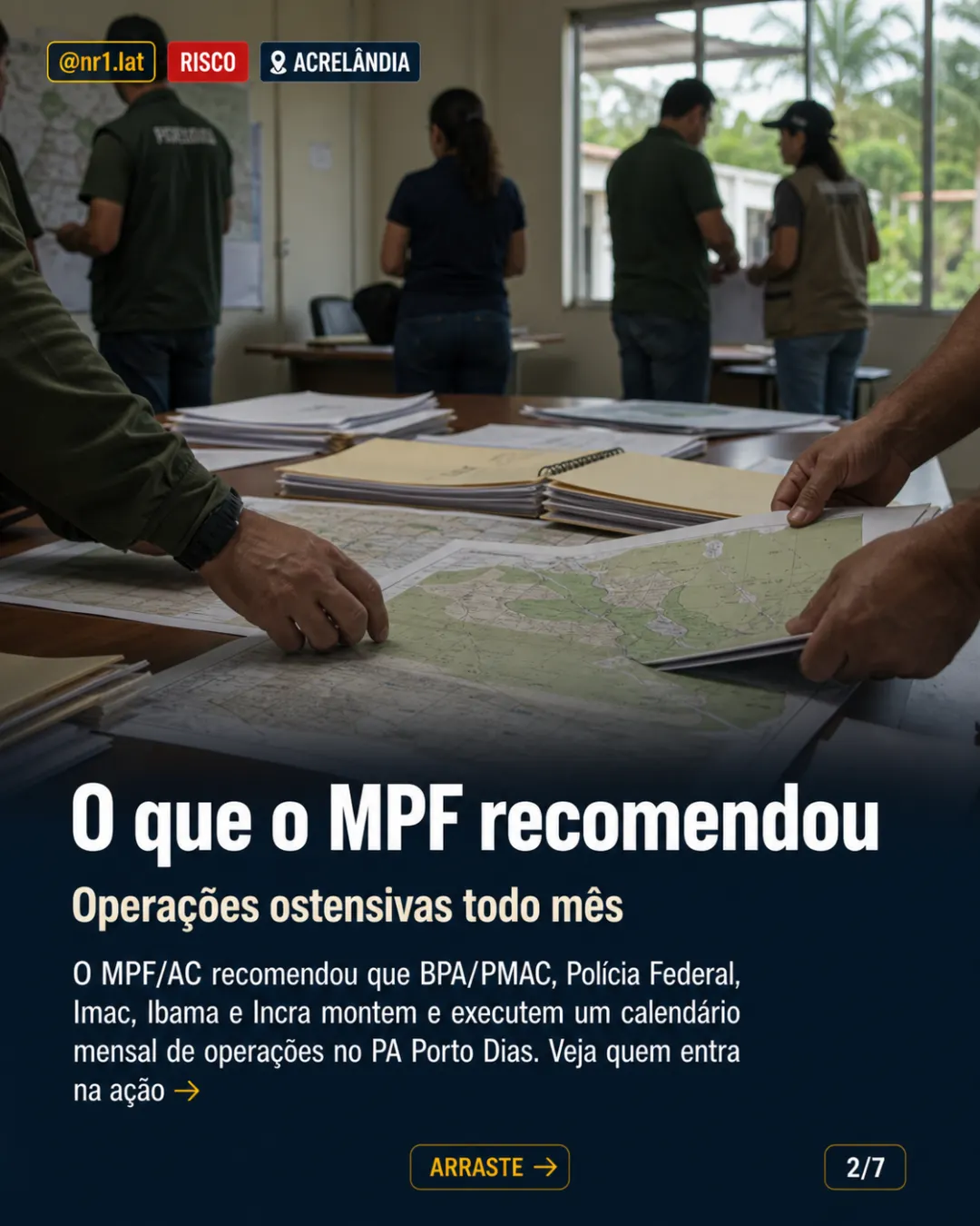 MPF cobra ações mensais contra invasões em Acrelândia — imagem 2 de 7
