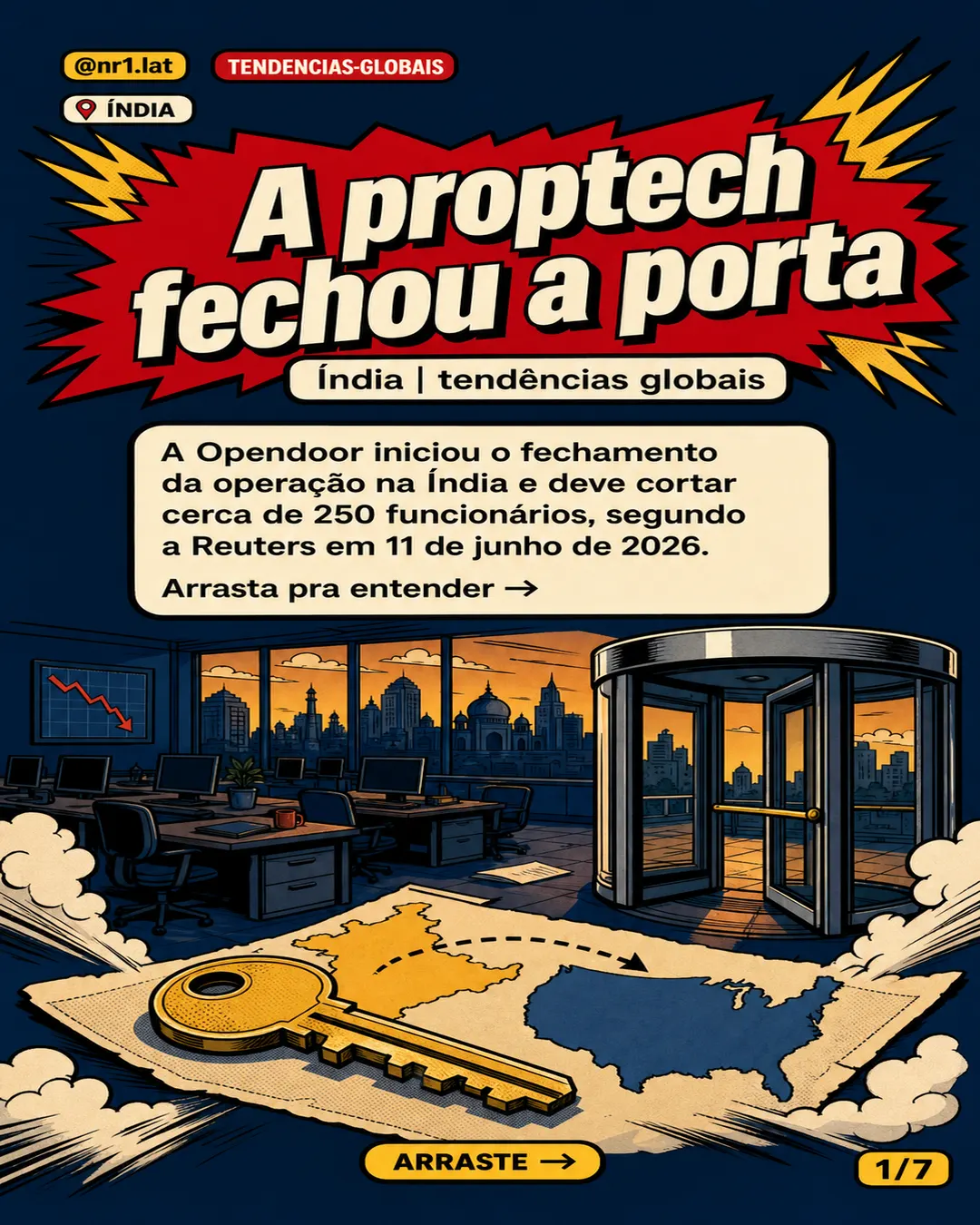 Opendoor fecha operação na Índia e corta 250 empregos — imagem 1 de 7