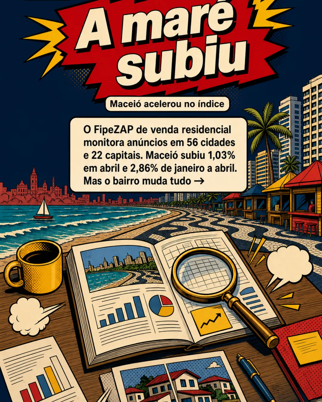Pajuçara leva Maceió ao topo do m² no Nordeste — imagem 2 de 7