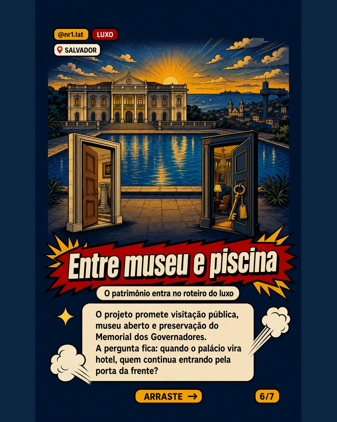 Palácio em Salvador vira hotel de luxo de R$ 250 milhões — imagem 6 de 7