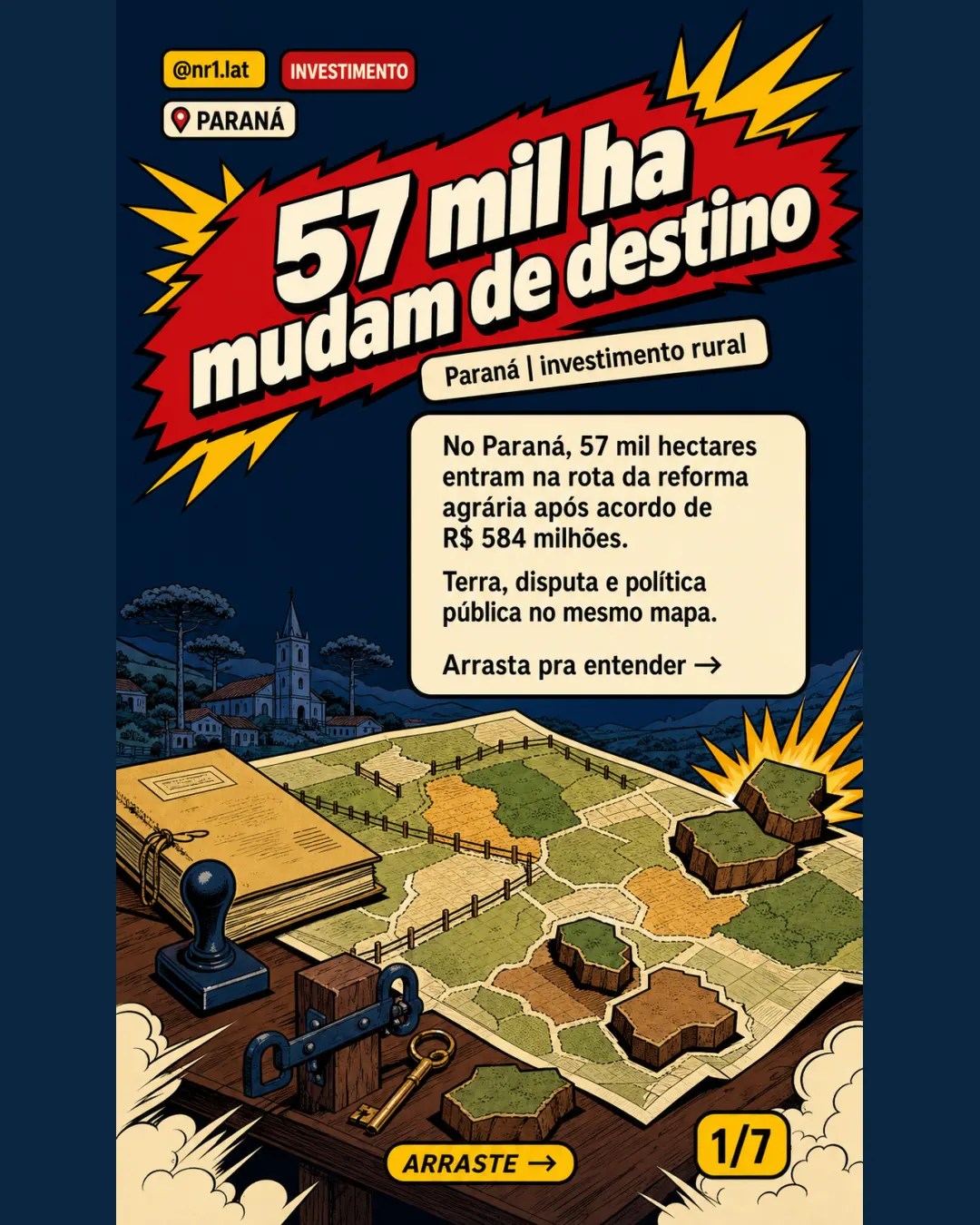 Paraná destina 57 mil ha e muda mapa de imóveis rurais — imagem 1 de 7