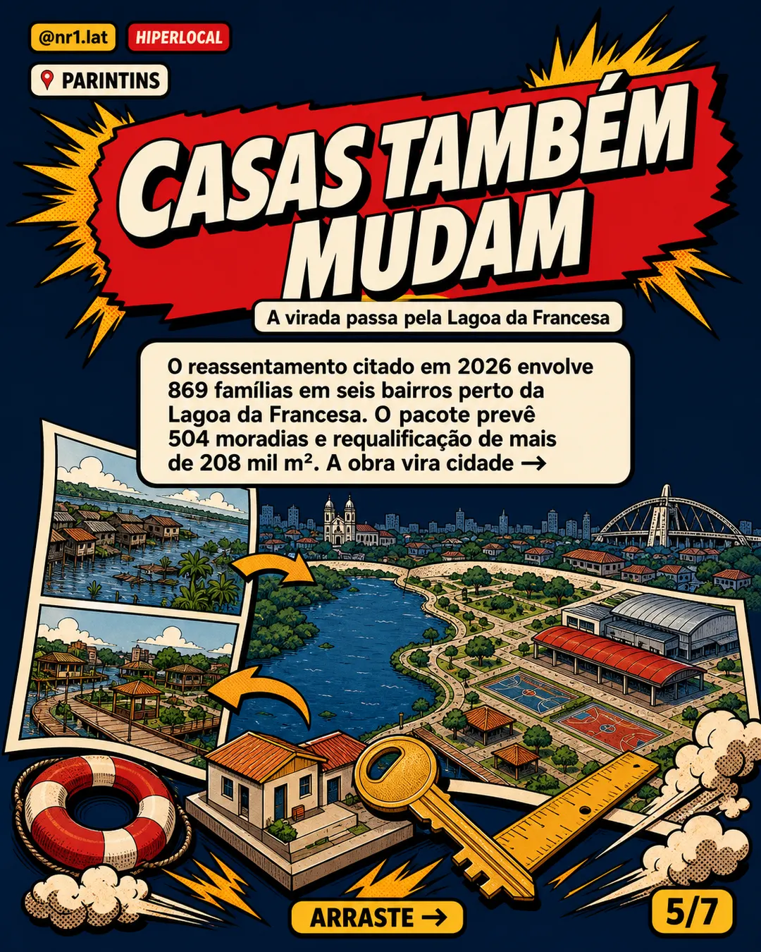 Parintins tem R$ 728 mi em saneamento e reassentamento — imagem 5 de 7