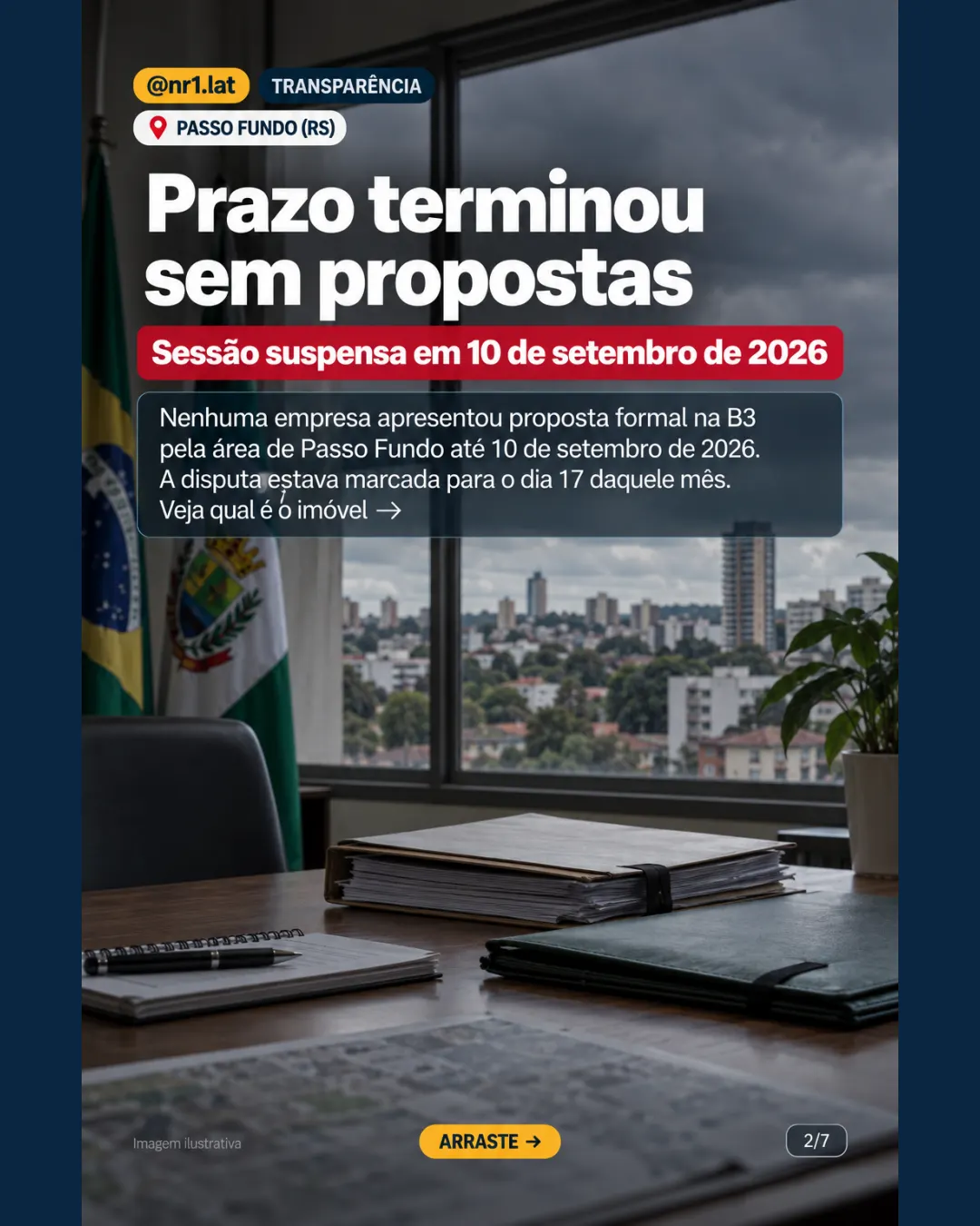 Passo Fundo suspende leilão de área de R$ 81 milhões sem propostas — imagem 2 de 7