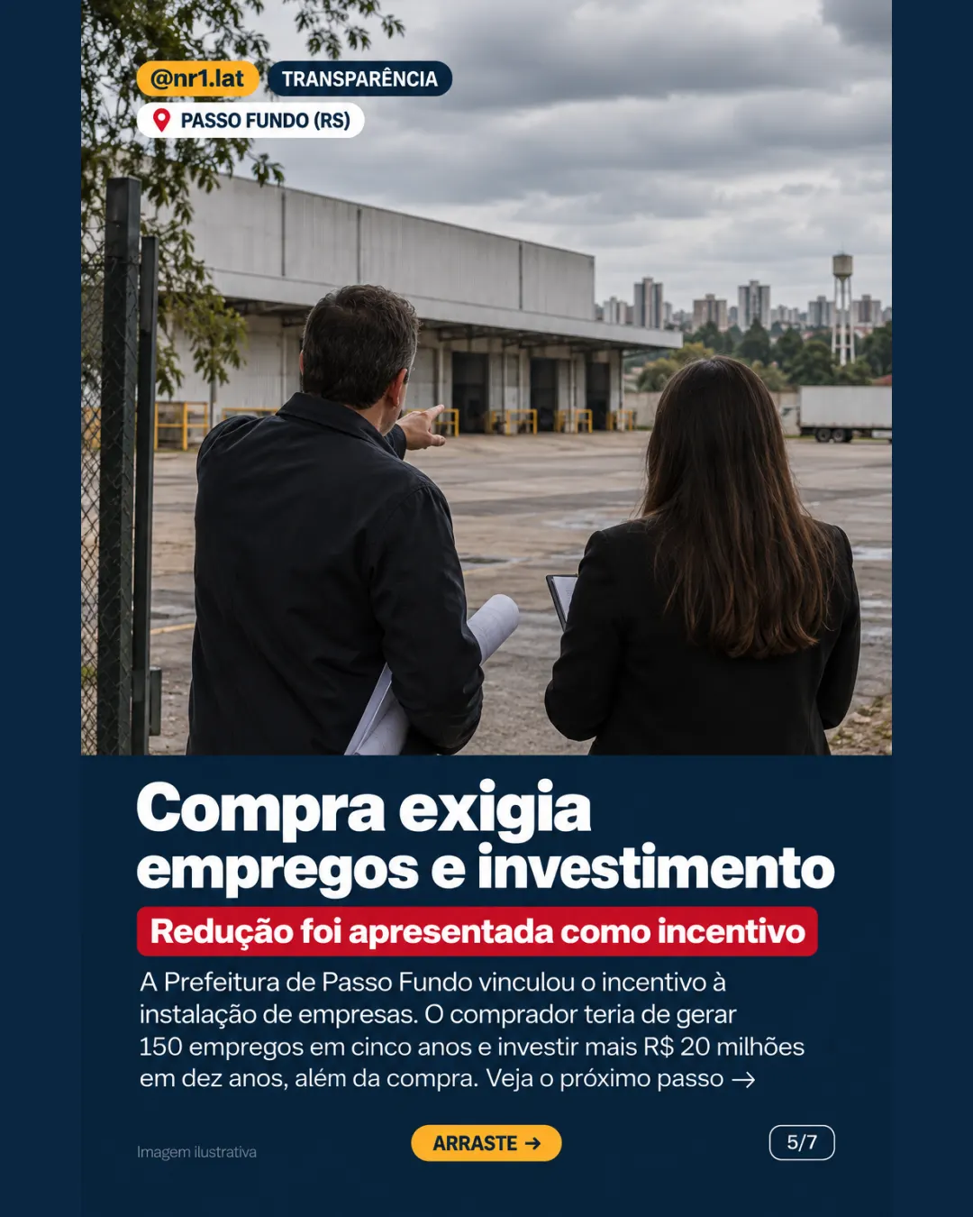 Passo Fundo suspende leilão de área de R$ 81 milhões sem propostas — imagem 5 de 7