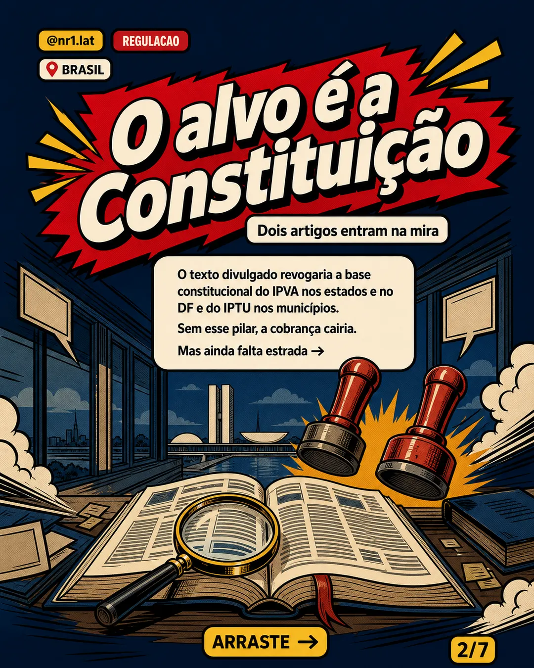 PEC mira fim do IPTU e IPVA no Brasil e prevê compensação — imagem 2 de 7
