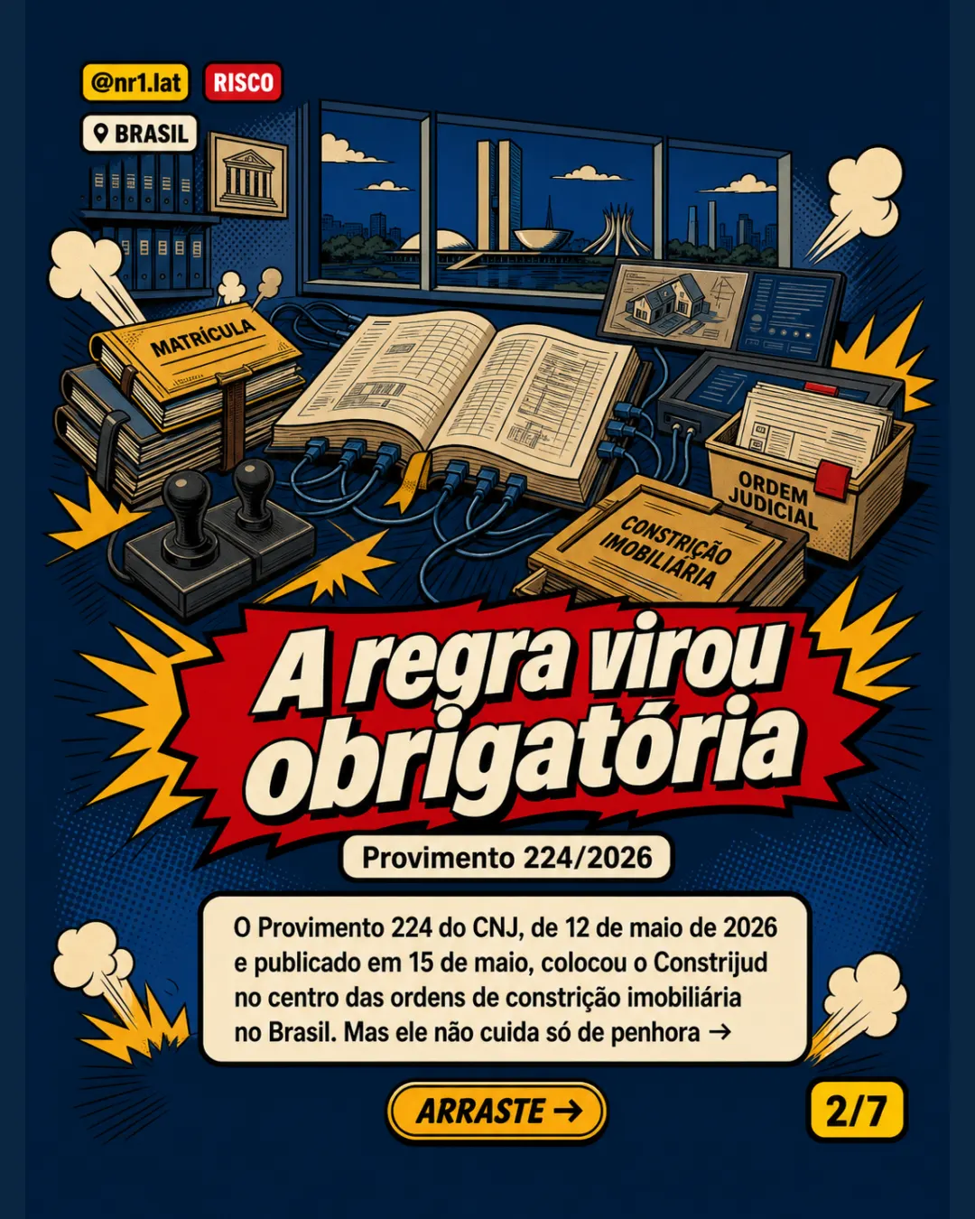 Penhora de imóveis no Brasil entra em plataforma única do CNJ — imagem 2 de 7
