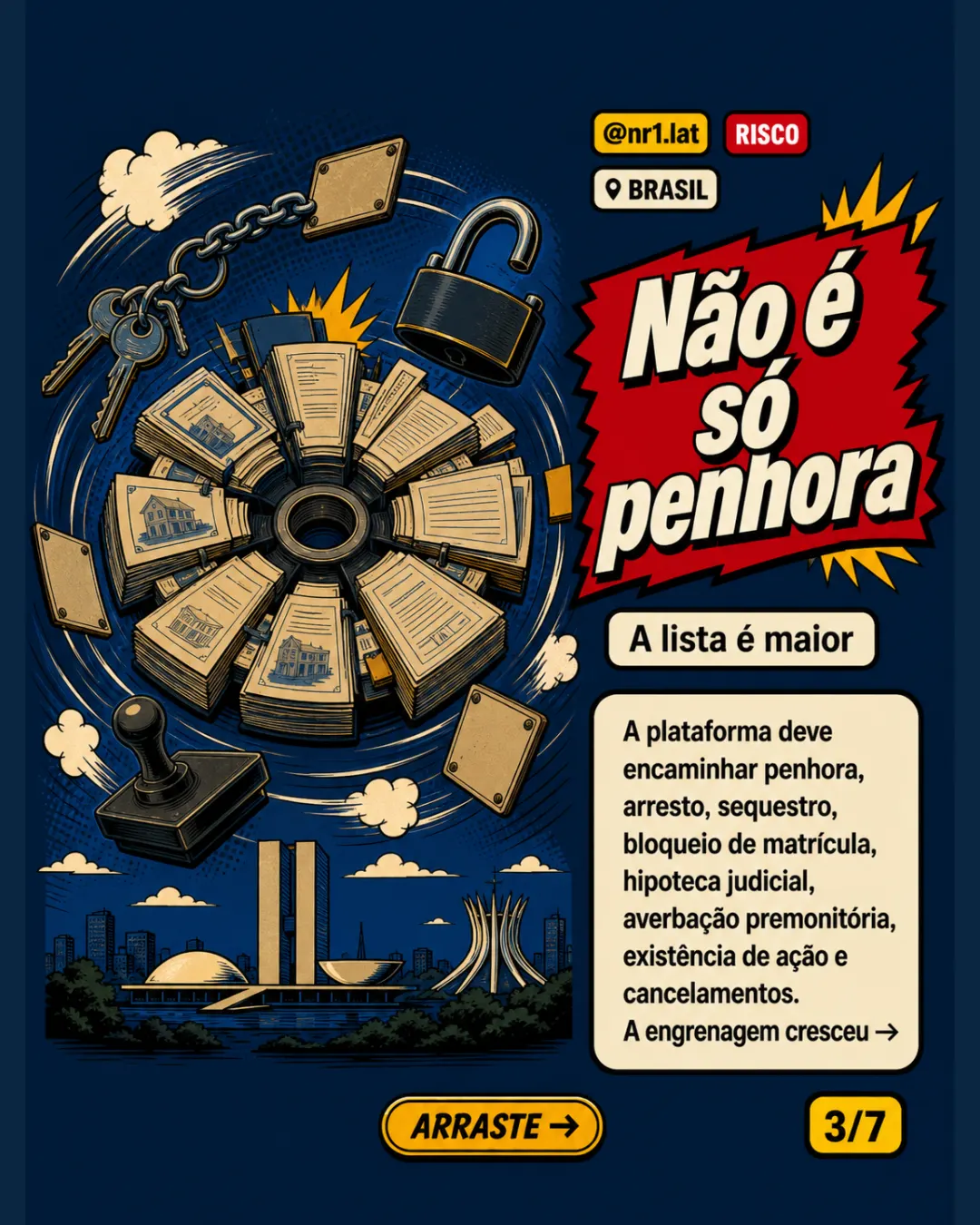 Penhora de imóveis no Brasil entra em plataforma única do CNJ — imagem 3 de 7