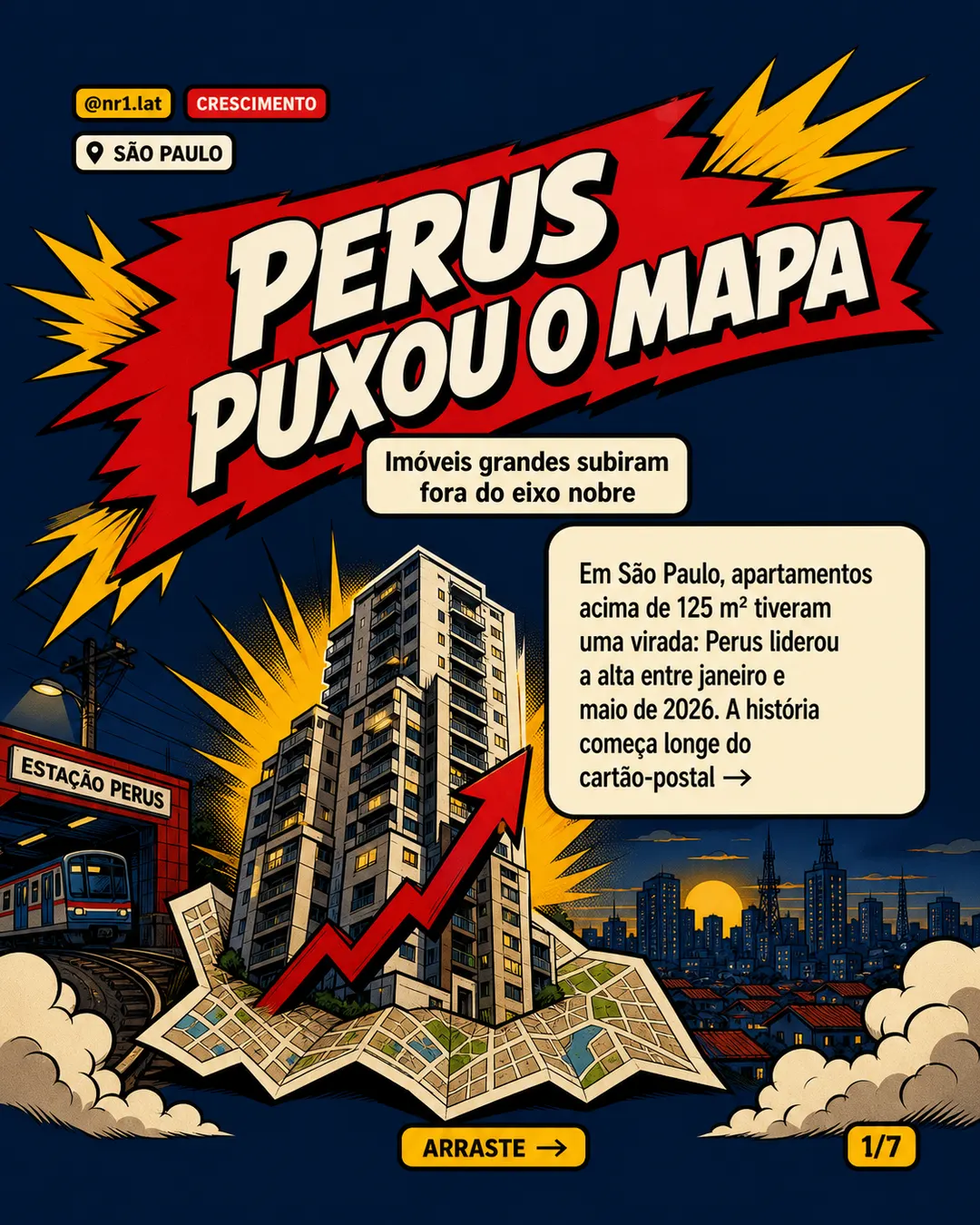 Perus lidera alta de imóveis grandes em São Paulo — imagem 1 de 7