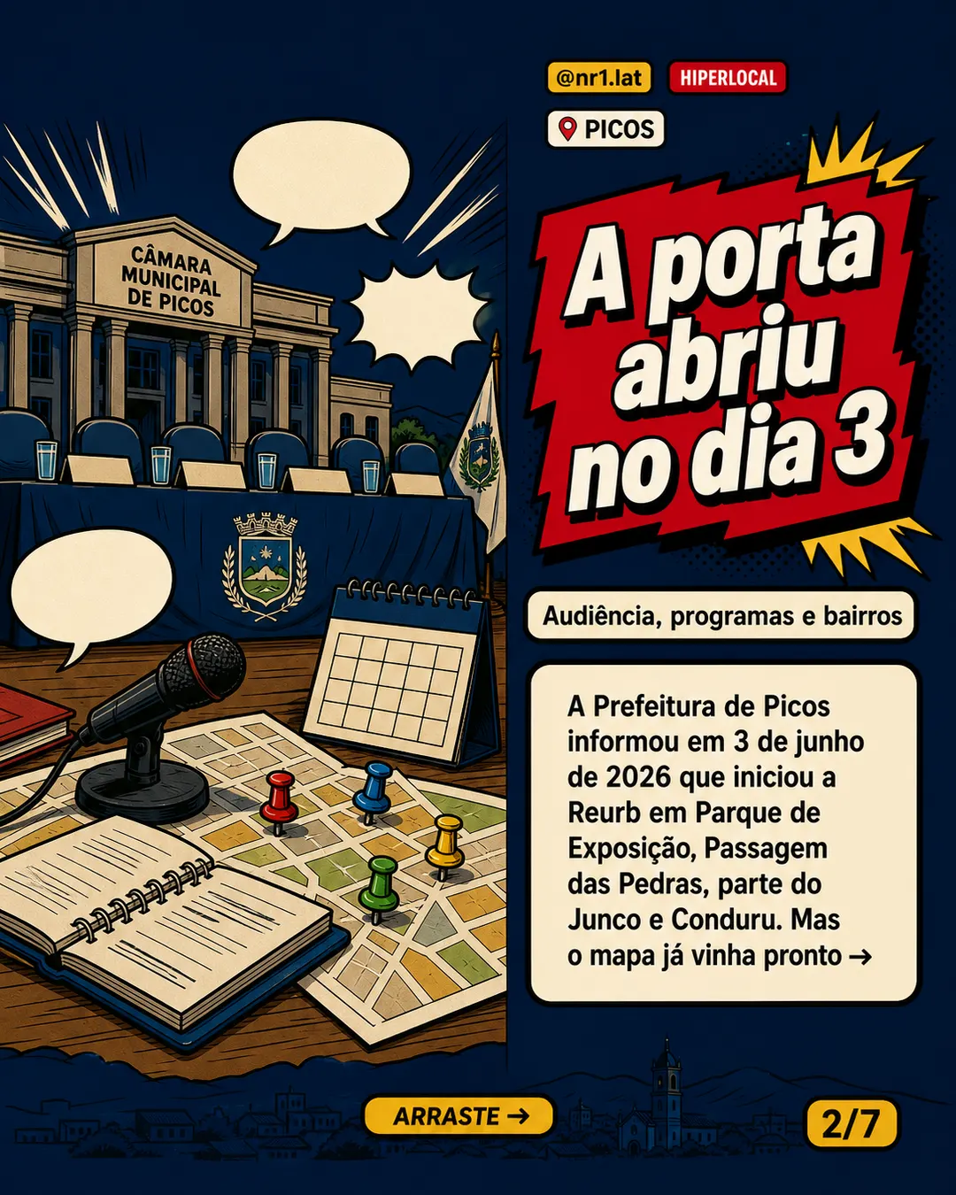 Picos mapeia 2,5 mil imóveis para regularização — imagem 2 de 7