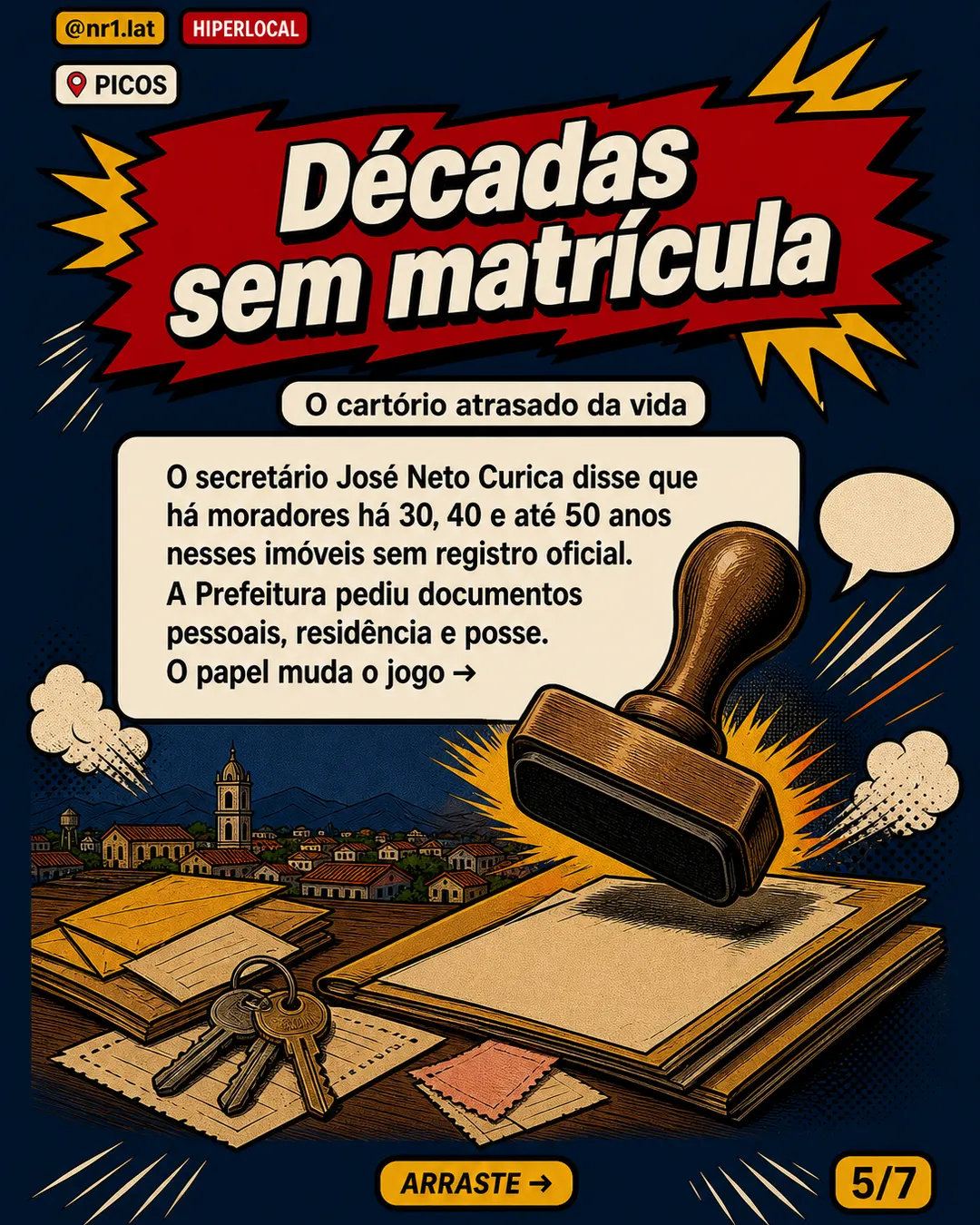 Picos mapeia 2,5 mil imóveis para regularização — imagem 5 de 7