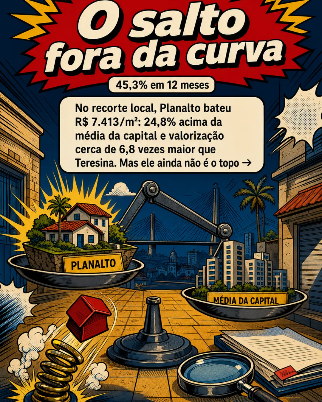Planalto sobe 45,3% e encosta nos bairros caros de Teresina — imagem 3 de 7