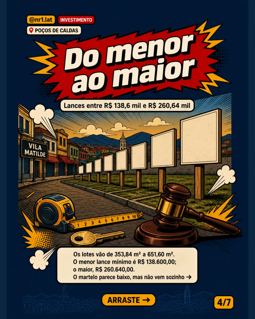 Poços de Caldas leiloa 17 imóveis comerciais a R$ 391/m² — imagem 4 de 7