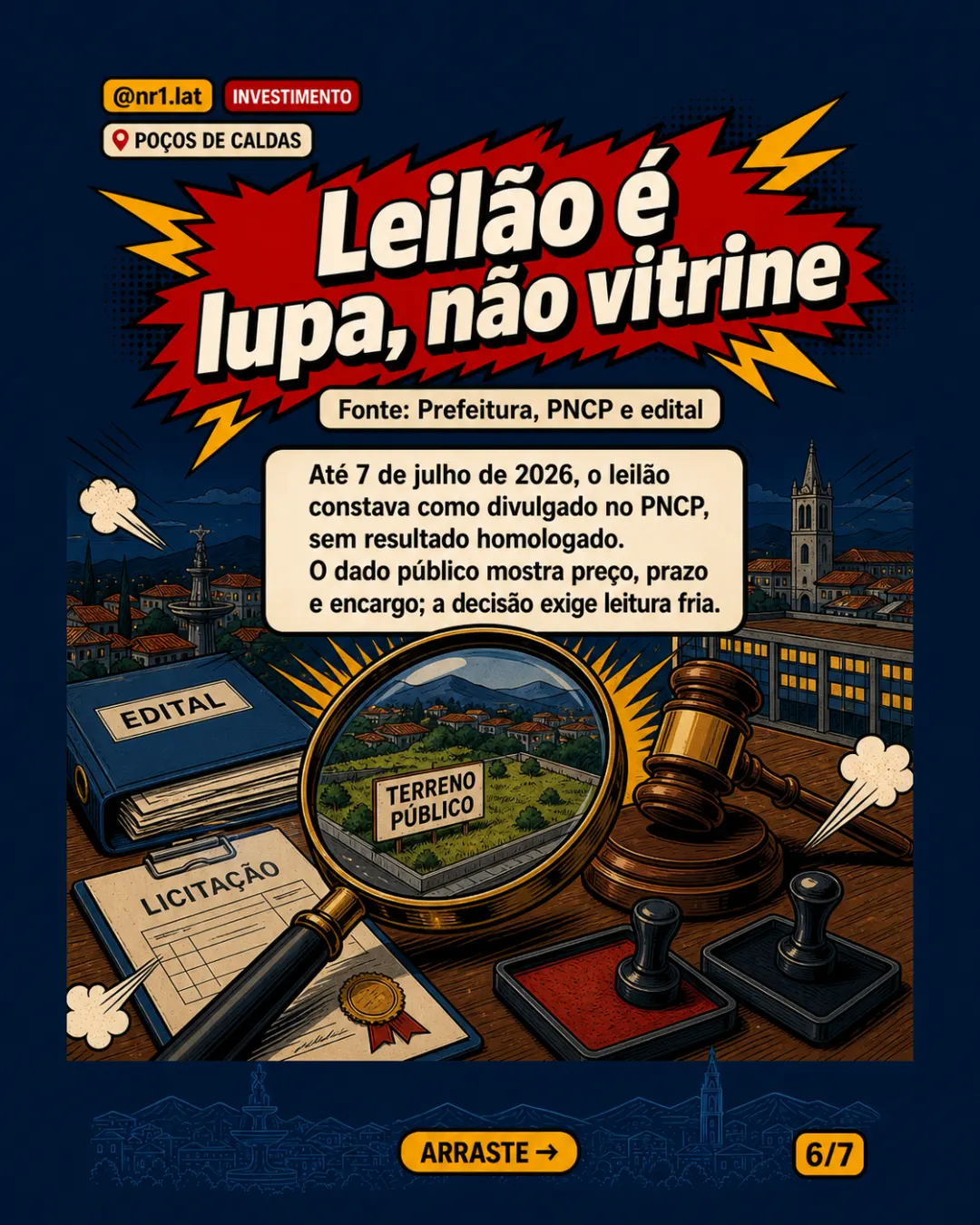 Poços de Caldas leiloa 17 imóveis comerciais a R$ 391/m² — imagem 6 de 7