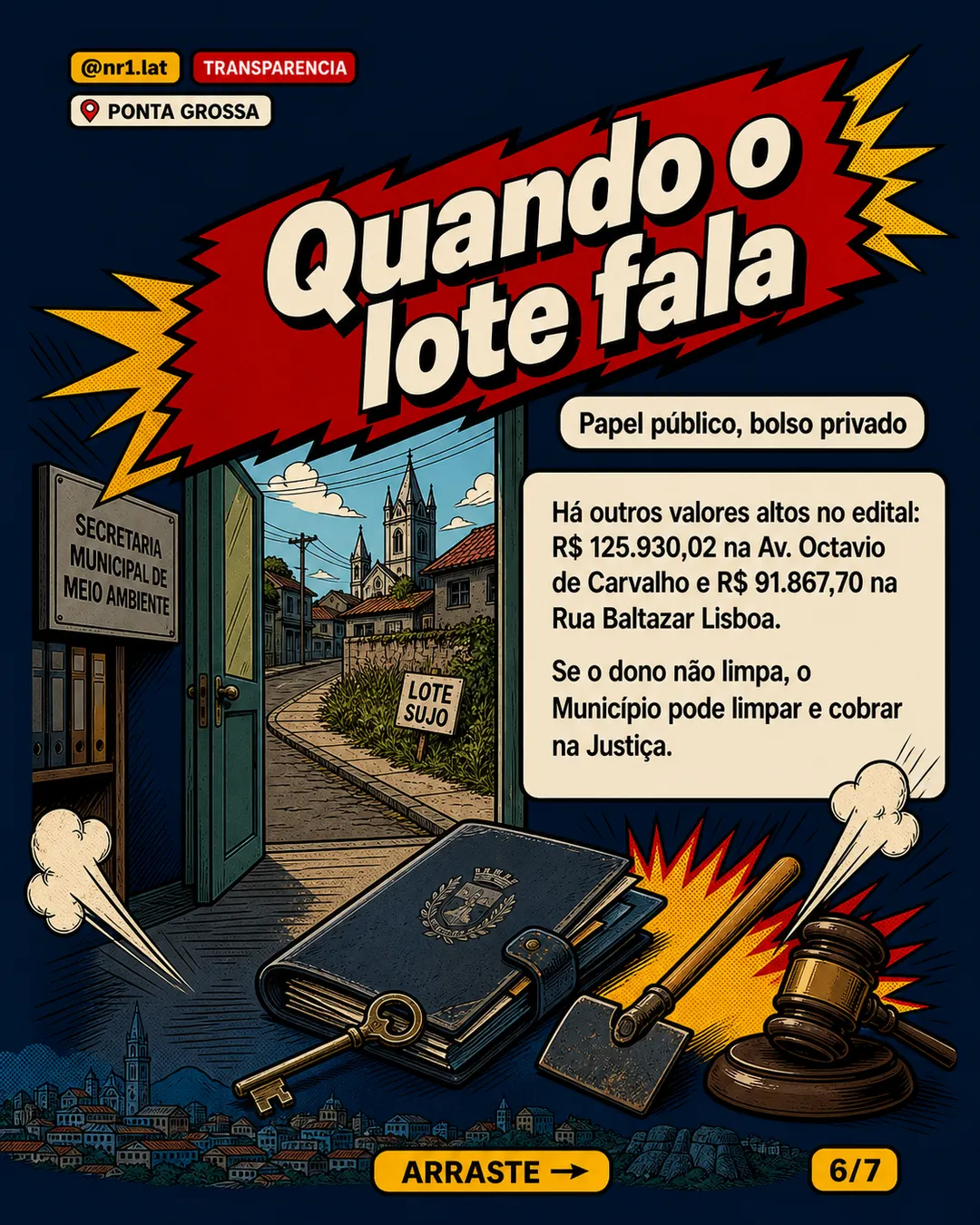 Ponta Grossa multa terrenos abandonados em até R$ 433 mil — imagem 6 de 7