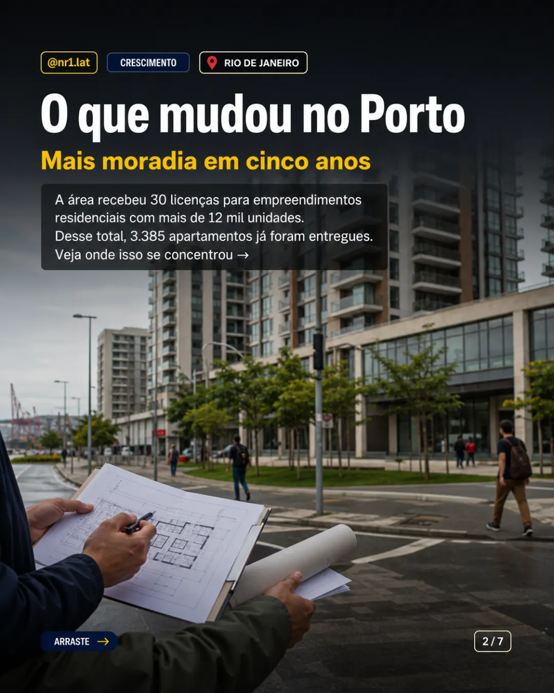 Porto Maravilha entrega 3,4 mil aptos no Rio, mas serviços atrasam — imagem 2 de 7