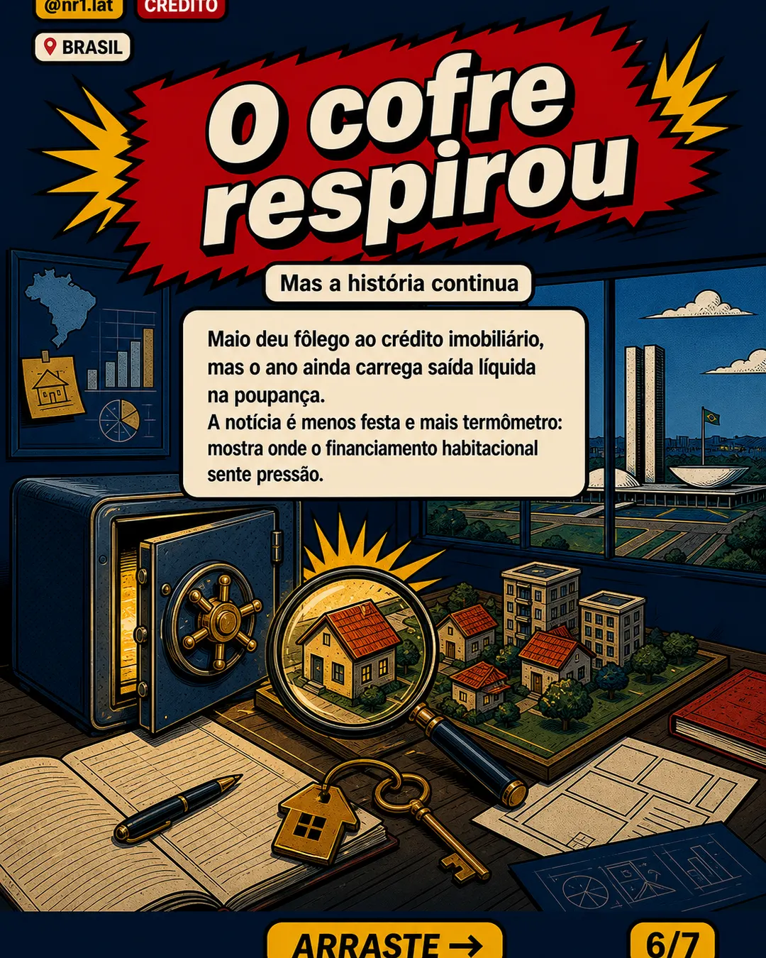 Poupança injeta R$ 2,6 bi e alivia crédito imobiliário no Brasil — imagem 6 de 7