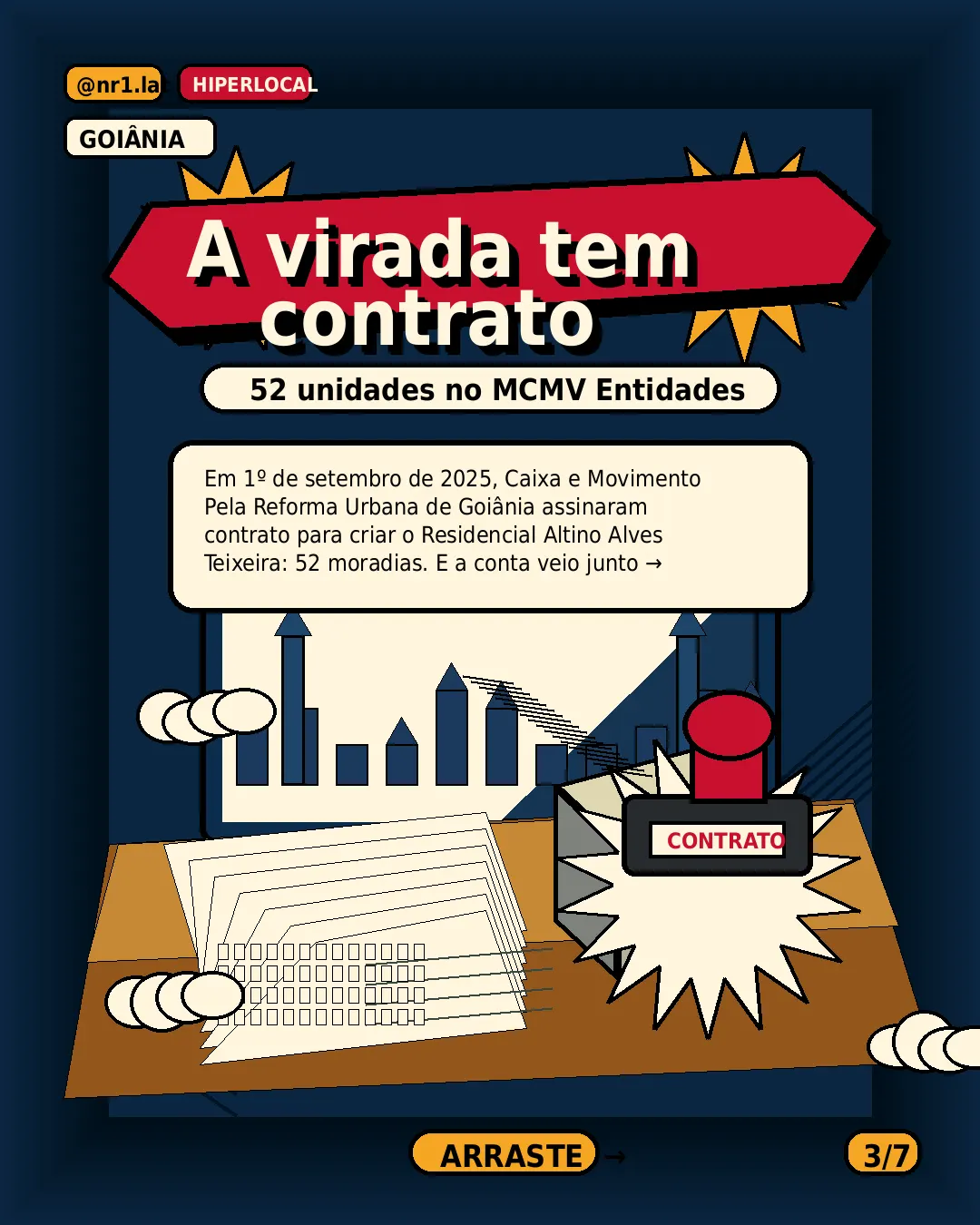 Prédio da União vira 52 moradias no Centro de Goiânia — imagem 3 de 7