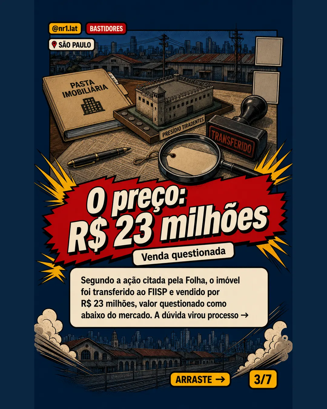 Justiça barra demolição de presídio vendido por R$ 23 mi em SP — imagem 3 de 7