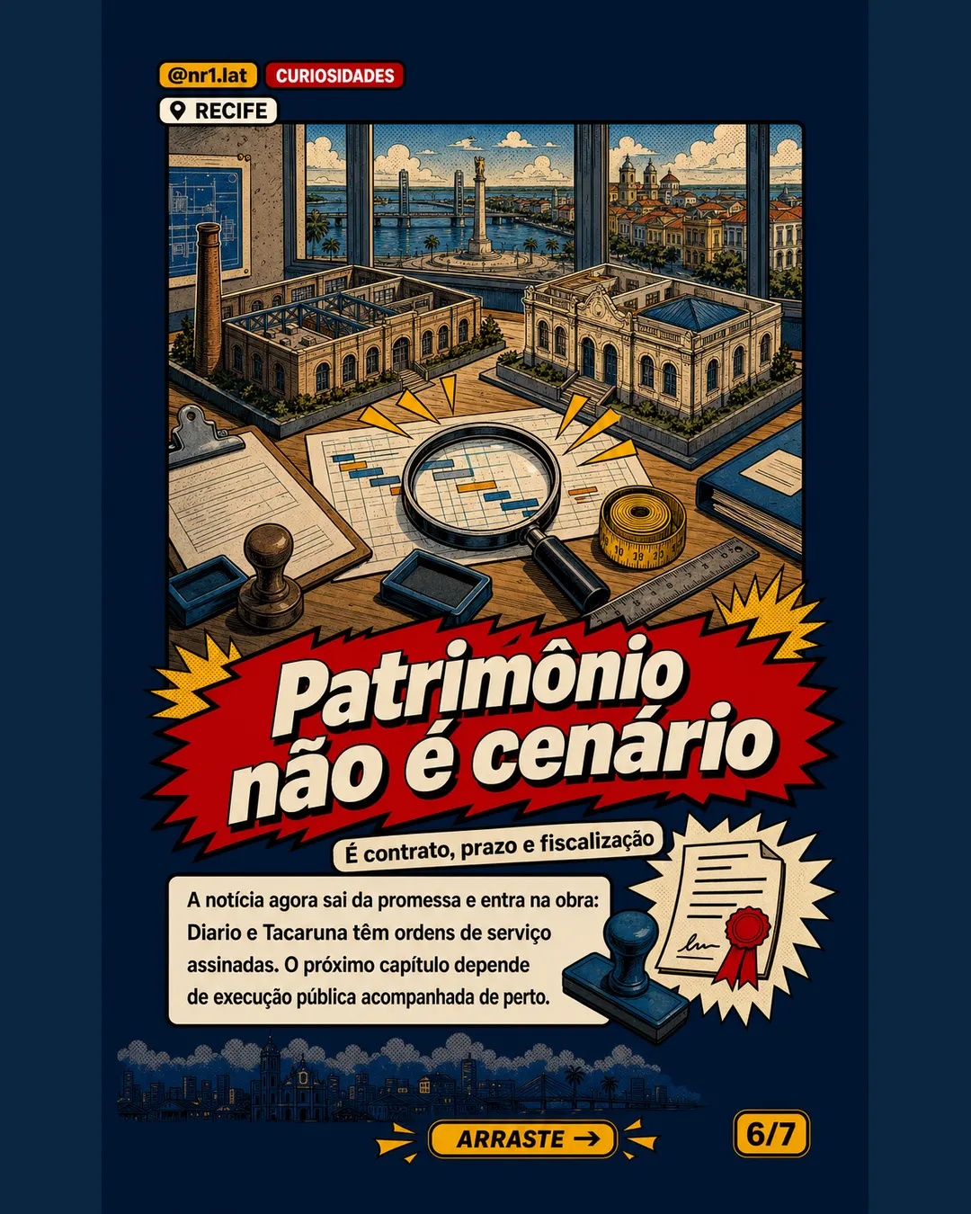 Recife tira dois imóveis históricos do abandono com R$ 120 mi — imagem 6 de 7