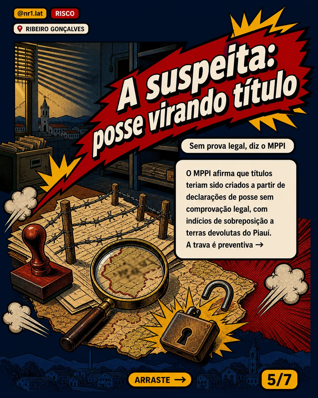 TJPI bloqueia 130 mil ha em Ribeiro Gonçalves por grilagem — imagem 5 de 7