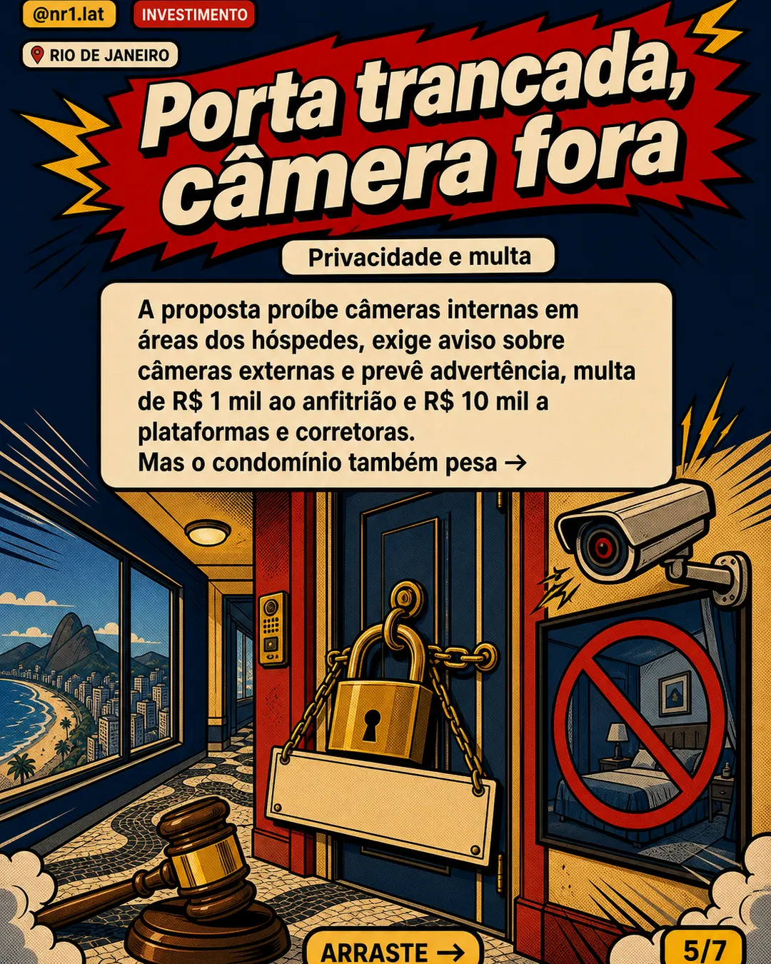 Rio de Janeiro mira Airbnb com cadastro, ISS e multa de R$ 10 mil — imagem 5 de 7