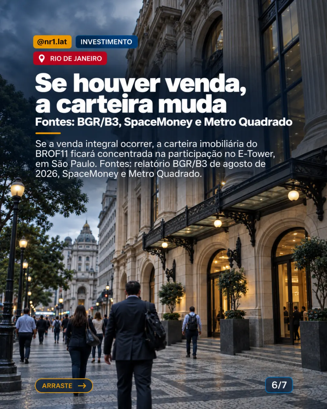 Rio de Janeiro: Passeio Corporate recebe oferta 36% abaixo da avaliação — imagem 6 de 7