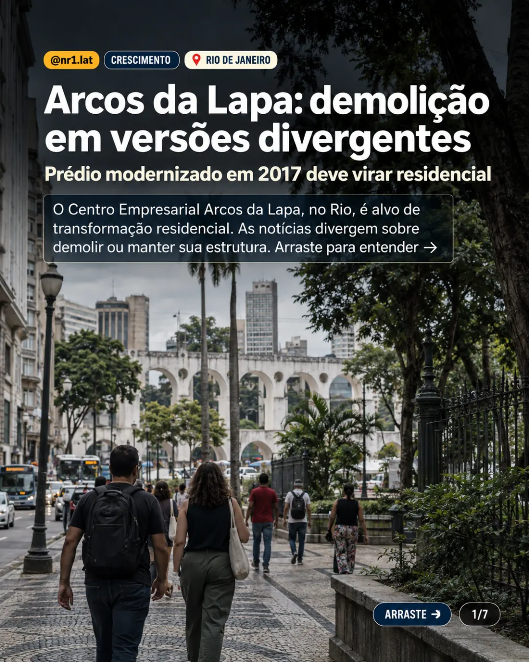 Rio de Janeiro: prédio dará lugar a cerca de 500 apartamentos — imagem 1 de 7