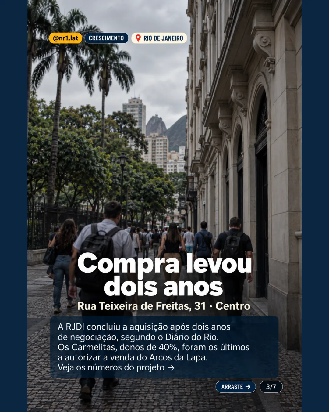 Rio de Janeiro: prédio dará lugar a cerca de 500 apartamentos — imagem 3 de 7