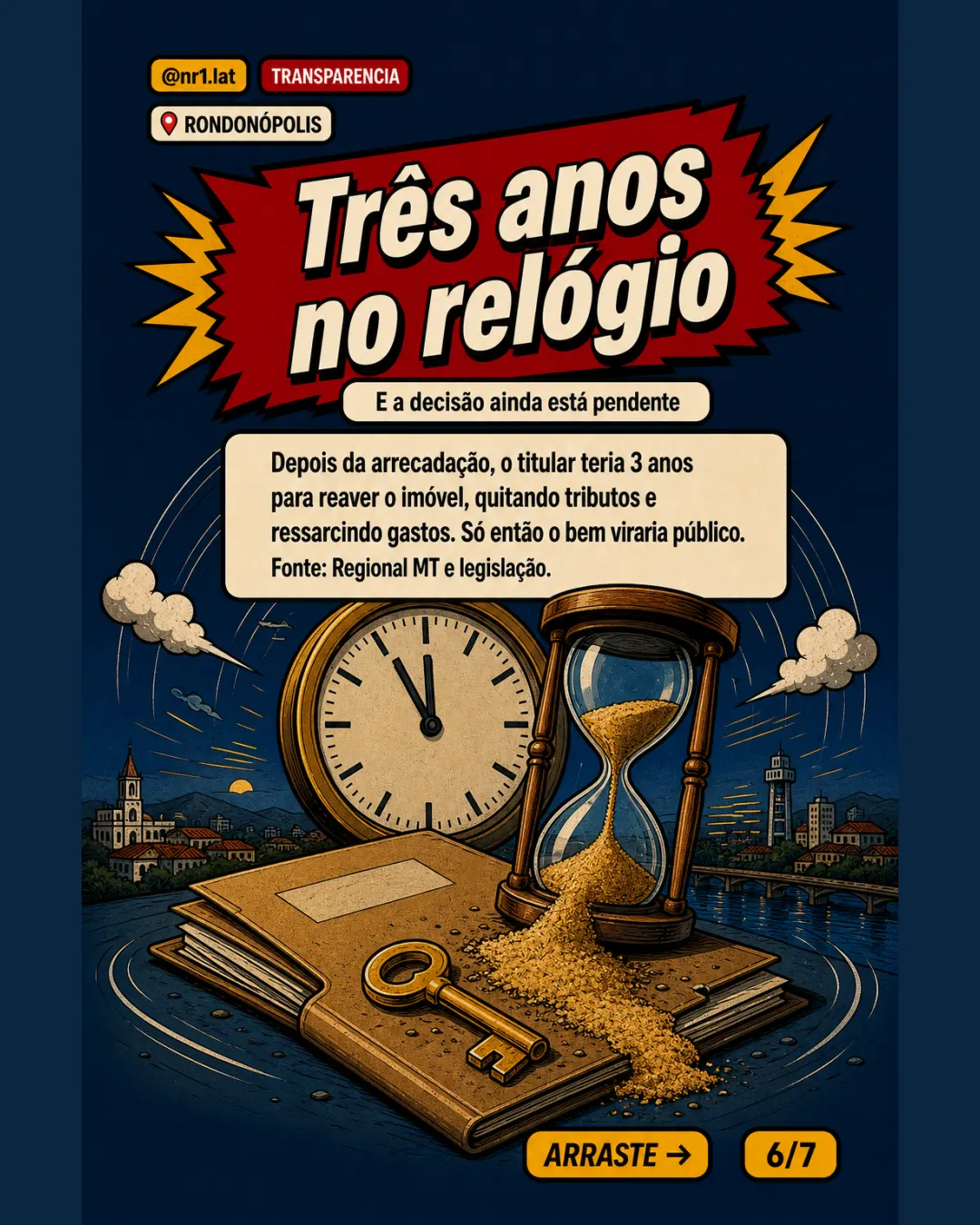 Rondonópolis trava regra para tomar imóvel abandonado com IPTU — imagem 6 de 7