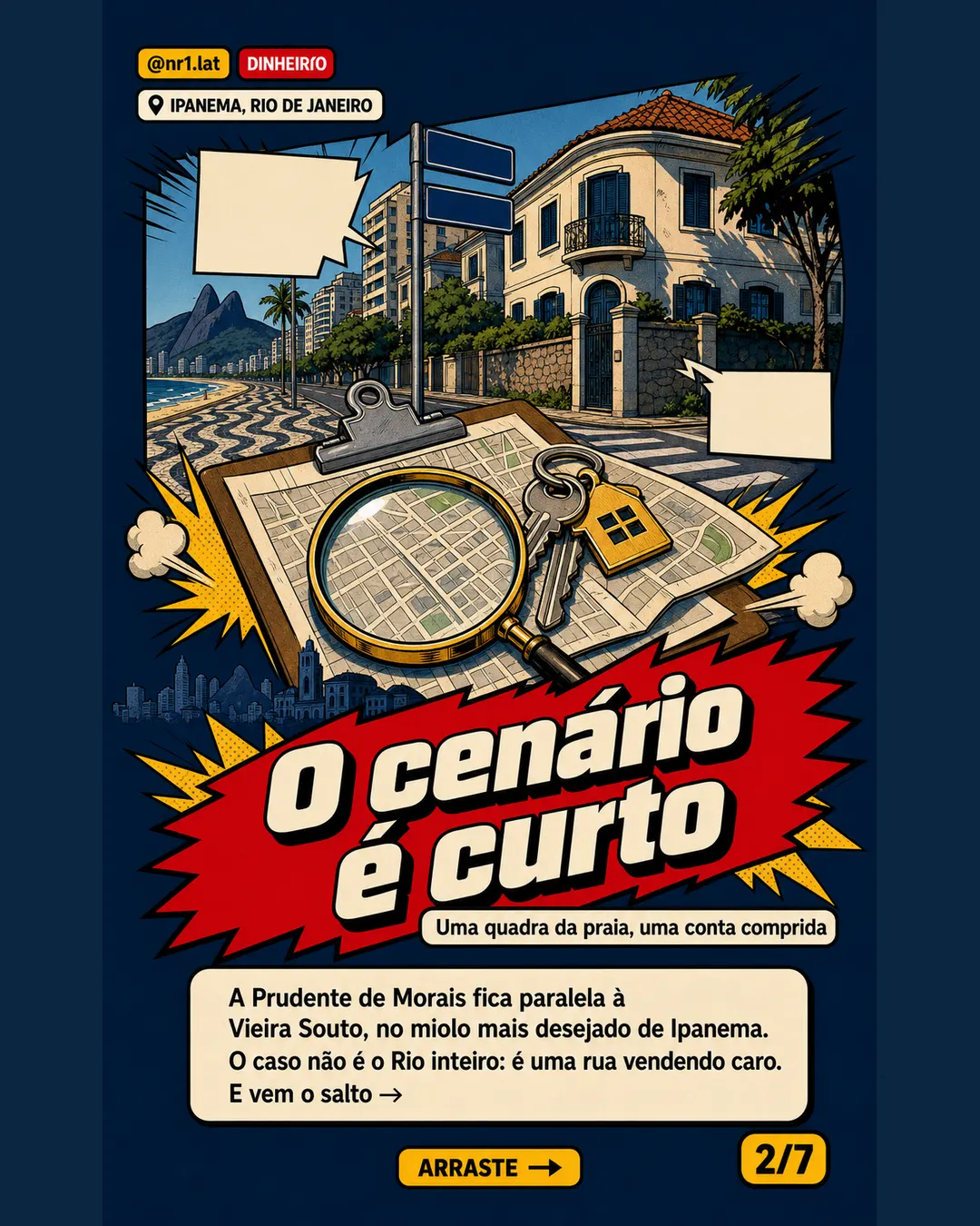 Rua de Ipanema chega a R$ 32,2 mil/m² e salta 60% — imagem 2 de 7