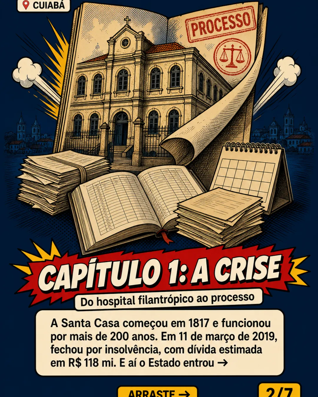 Santa Casa de Cuiabá é vendida por R$ 30 mi ao Estado — imagem 2 de 7