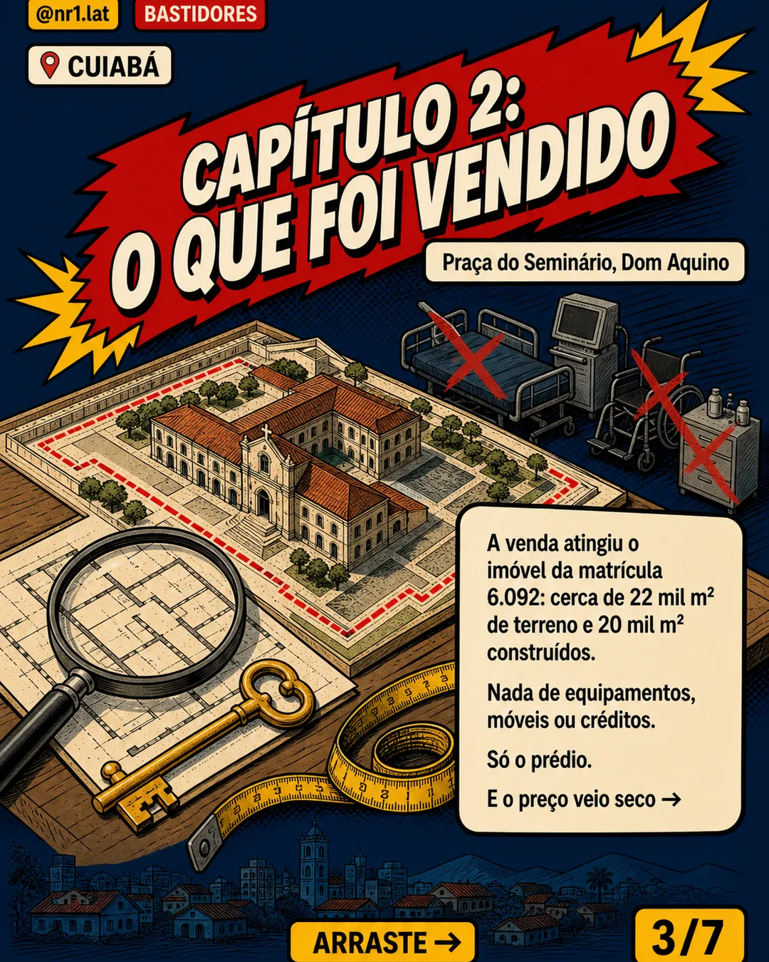 Santa Casa de Cuiabá é vendida por R$ 30 mi ao Estado — imagem 3 de 7