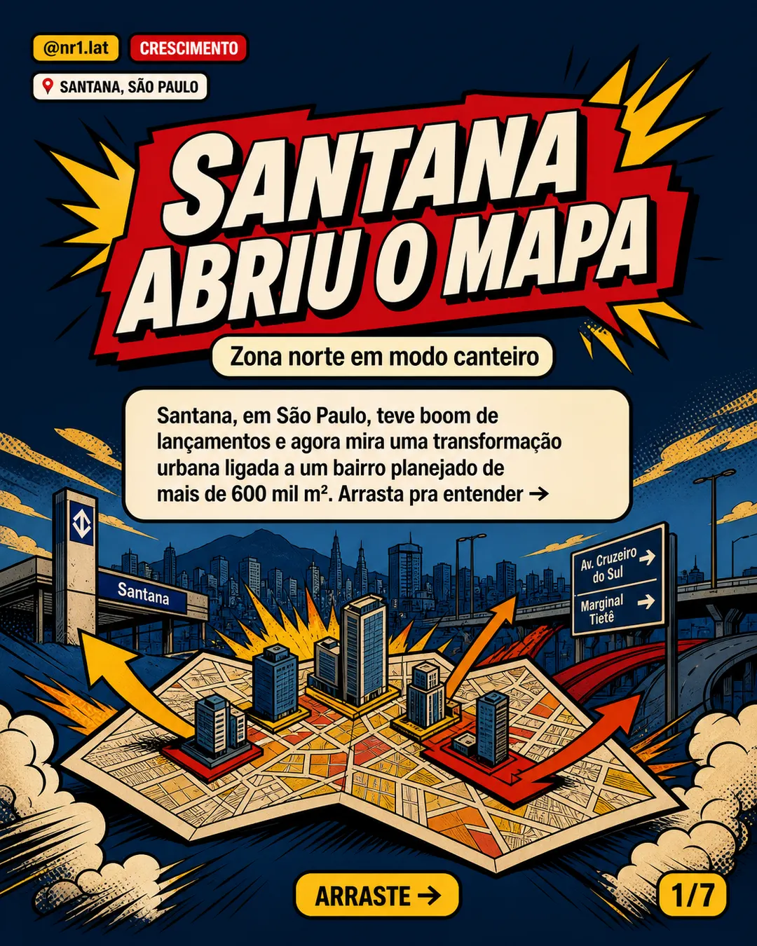 Santana, São Paulo: boom de imóveis mira bairro de 600 mil m² — imagem 1 de 7